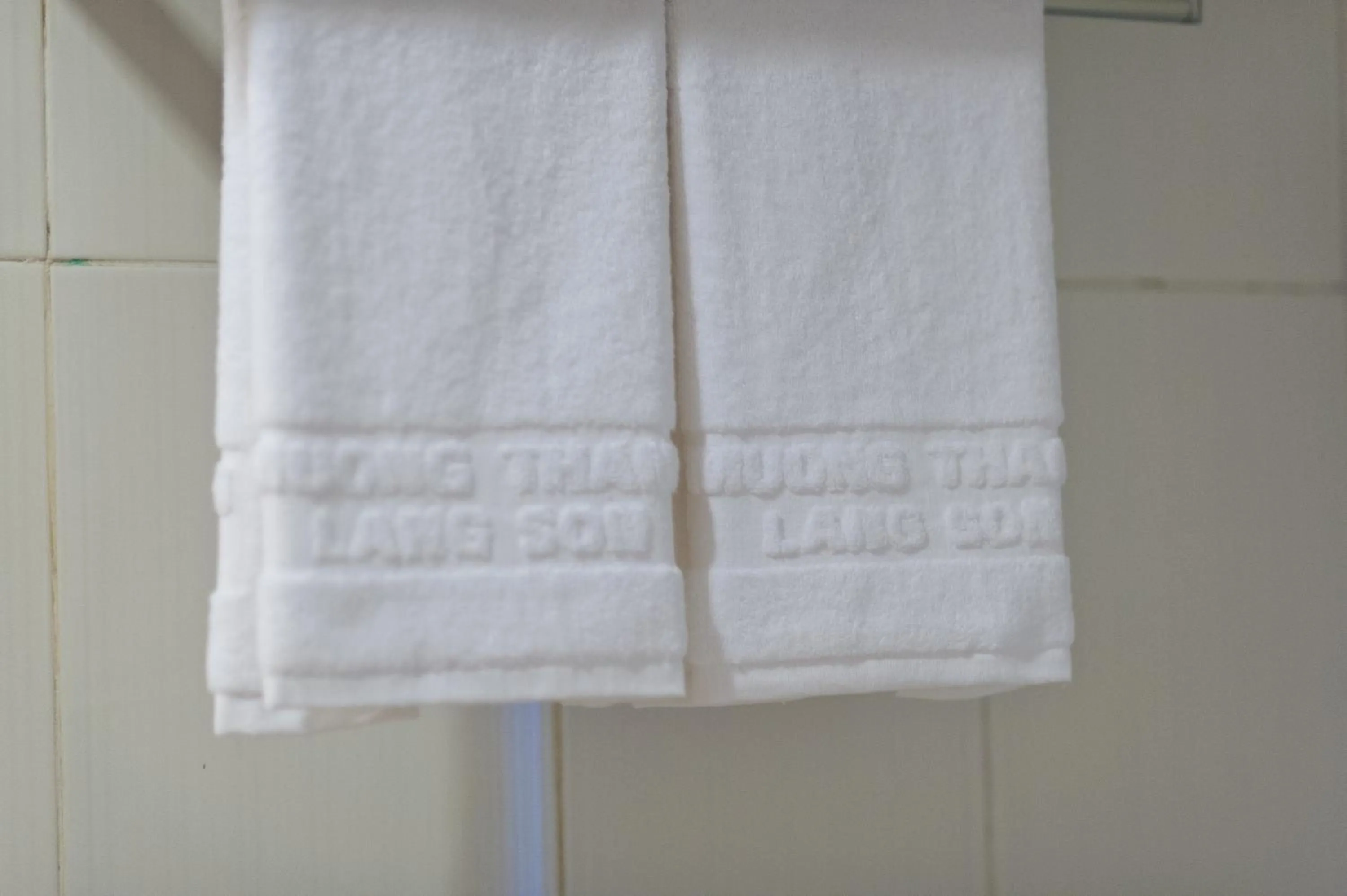 towels in Muong Thanh Luxury Lang Son Hotel