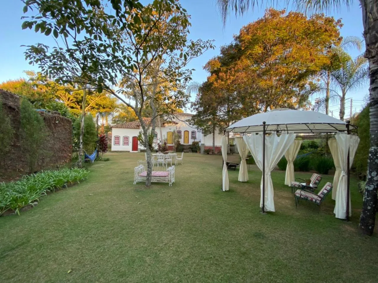 Garden in Pousada do Barão