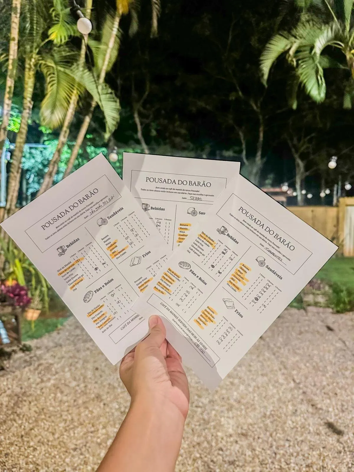 Breakfast in Pousada do Barão