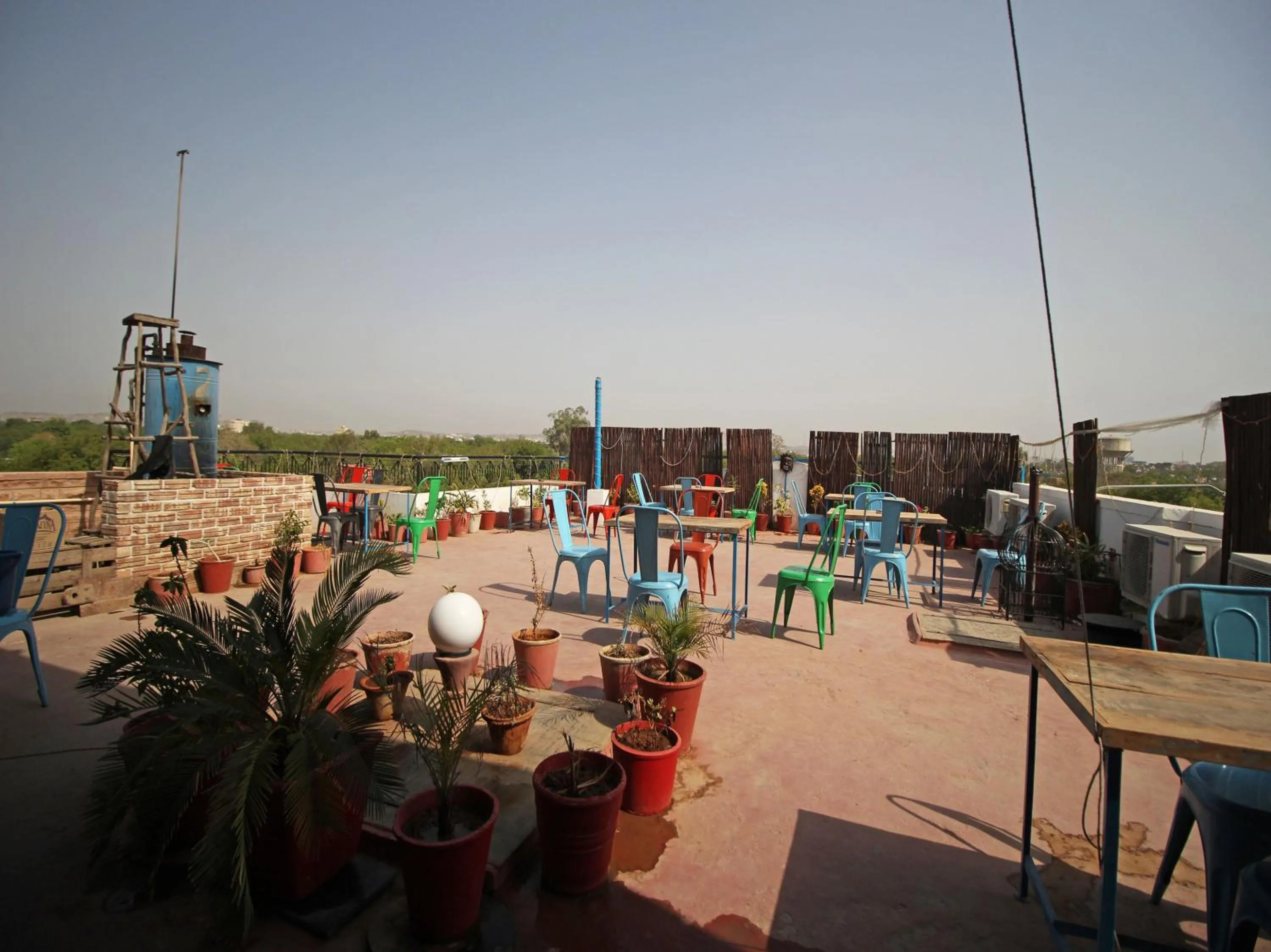 Dining area in Hotel Ajit Mansion