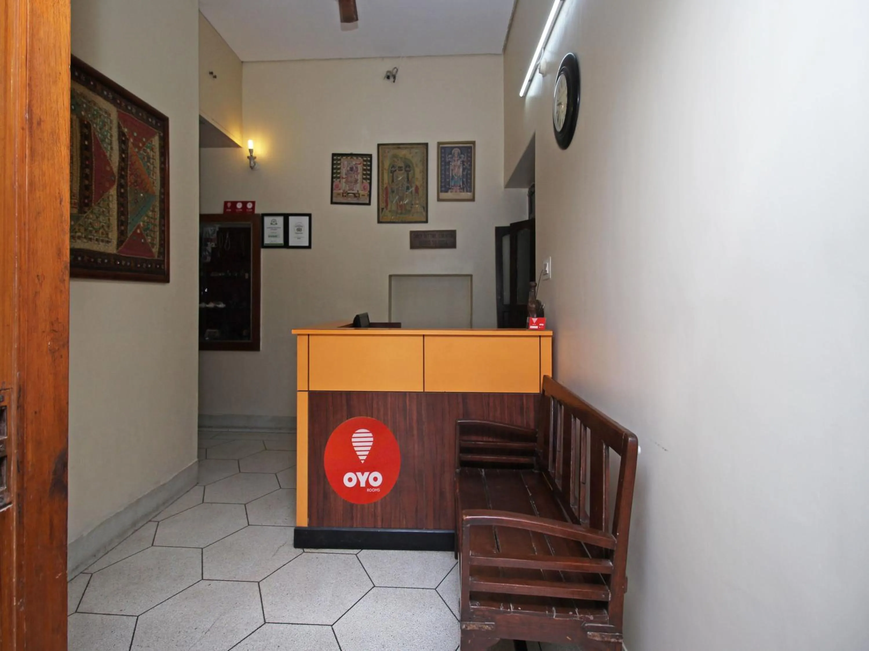 Lobby or reception in Hotel Ajit Mansion