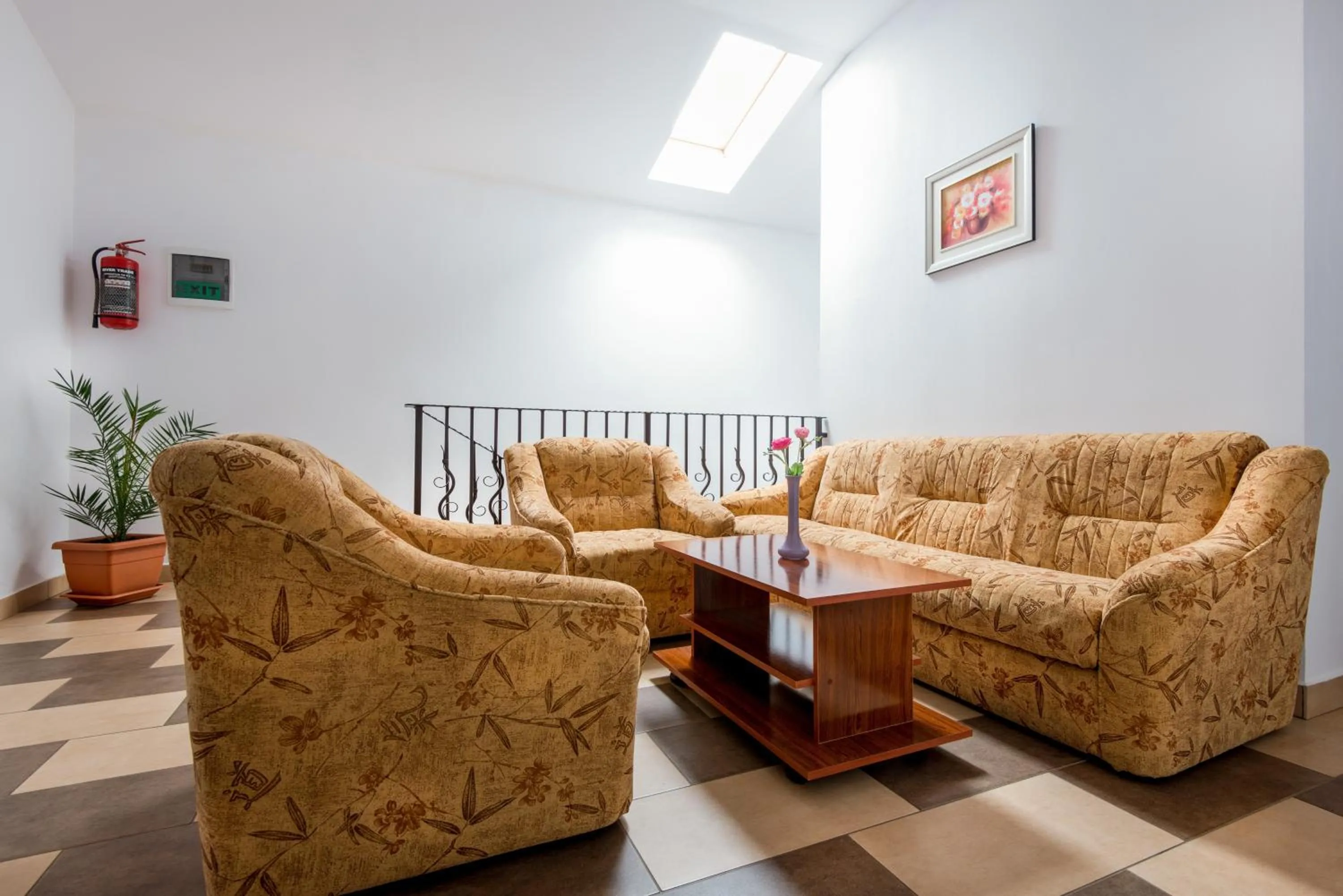 Seating area in Pensiunea Zbor