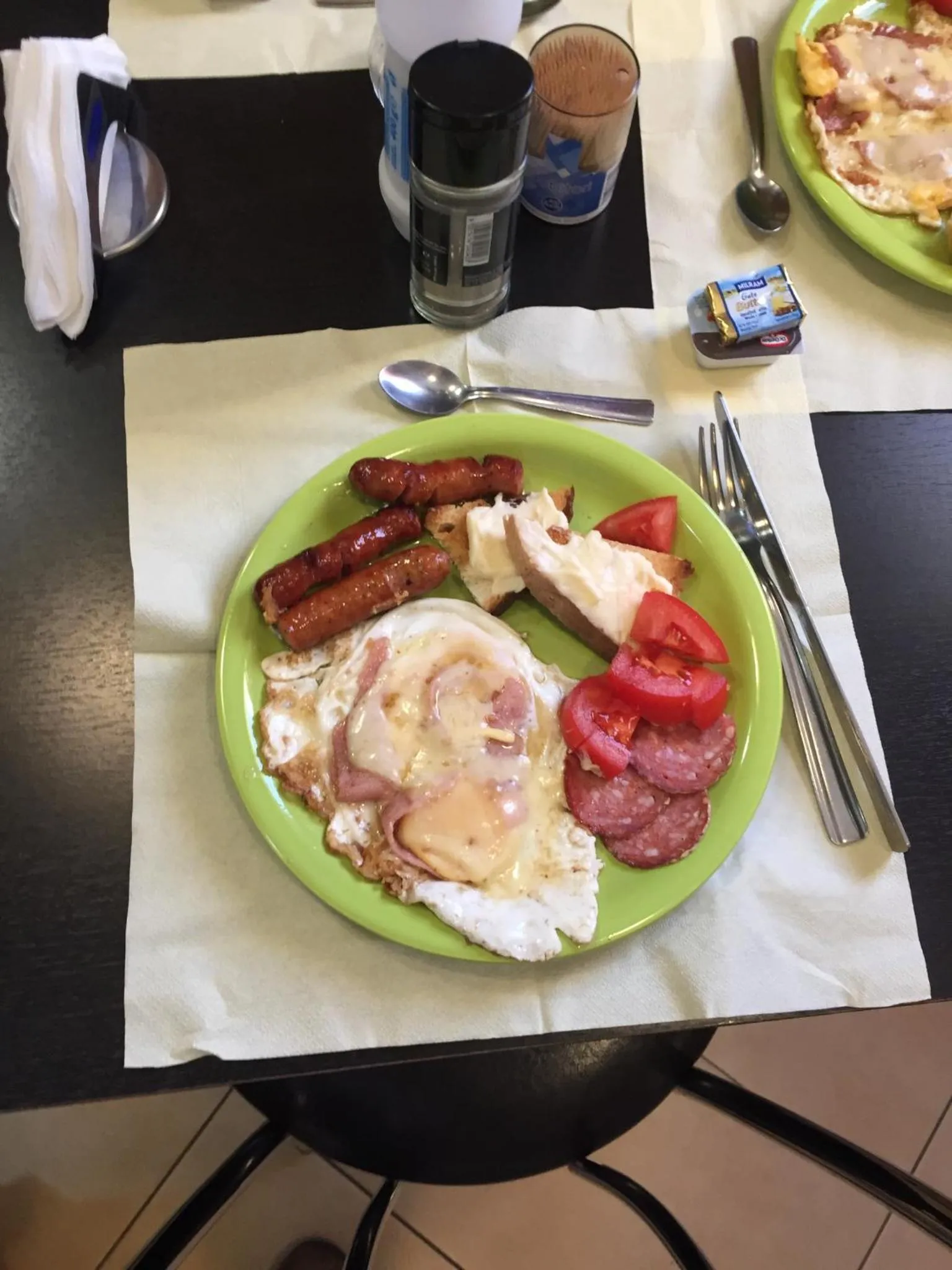 Breakfast in Pensiunea Zbor