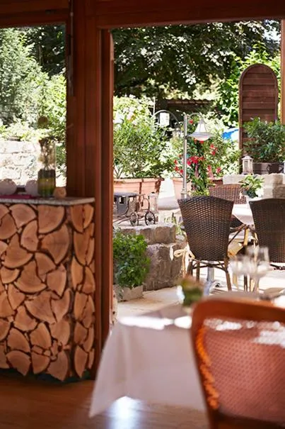 Garden in Hotel- Restaurant Poststuben