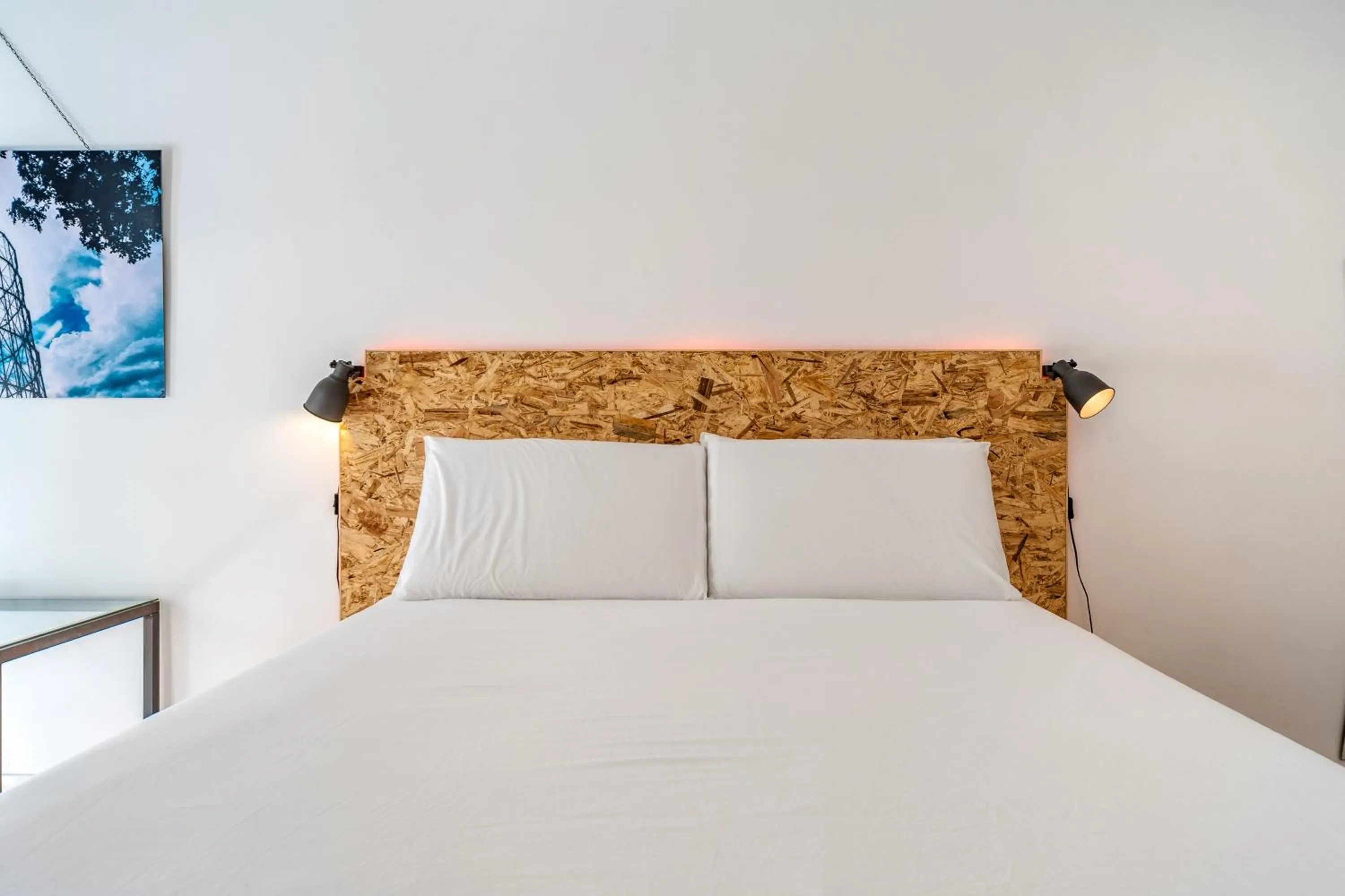 Bed in SmooRoomS Roma Ostiense