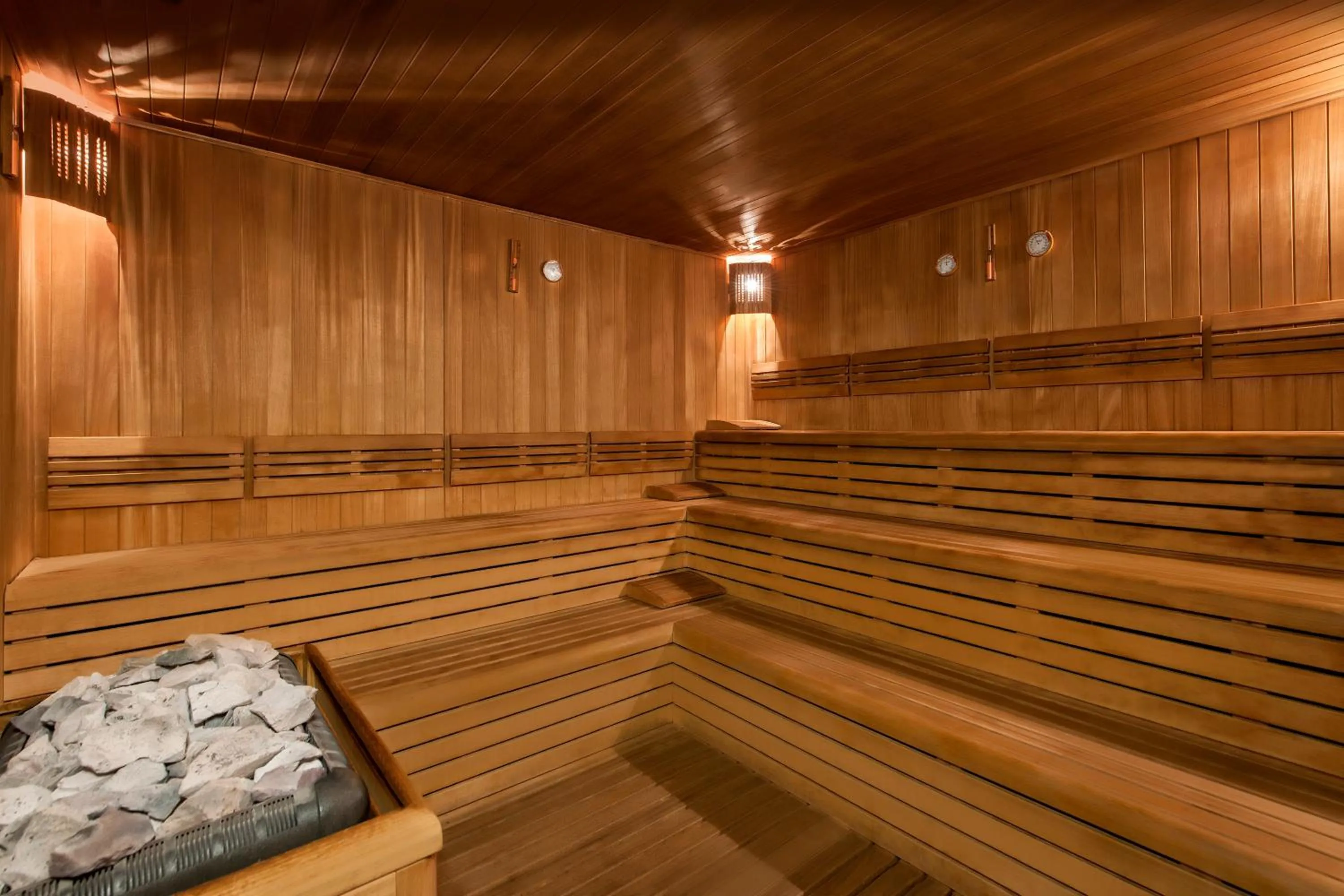 Sauna in Elite World Van
