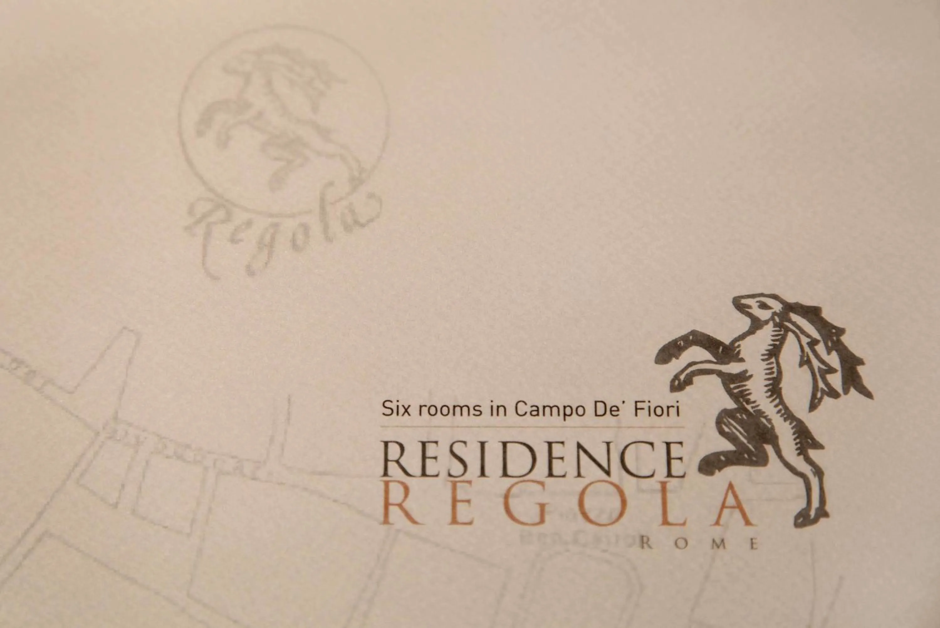 Decorative detail in Residence Regola