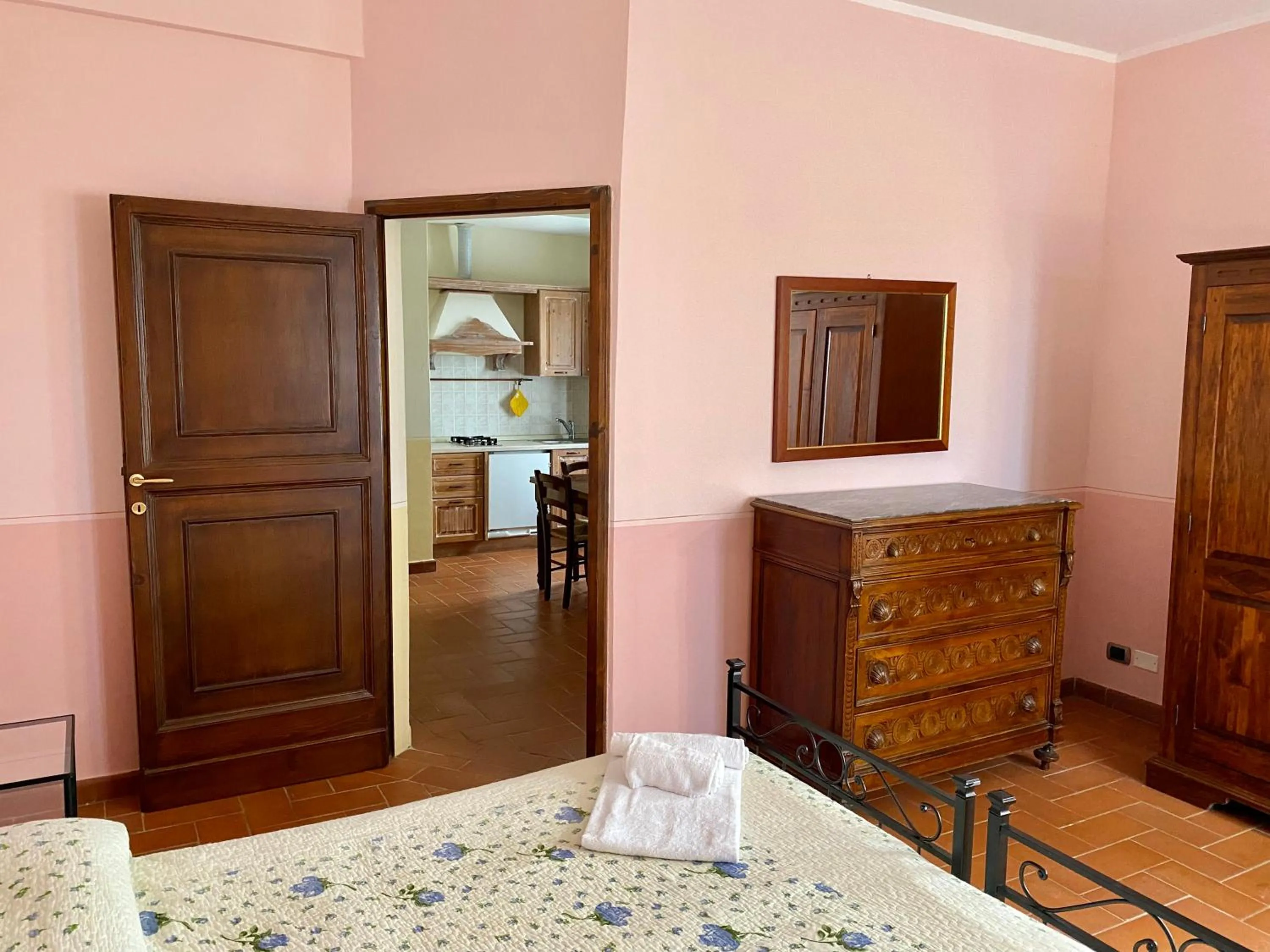 Bed in Villa Brignole