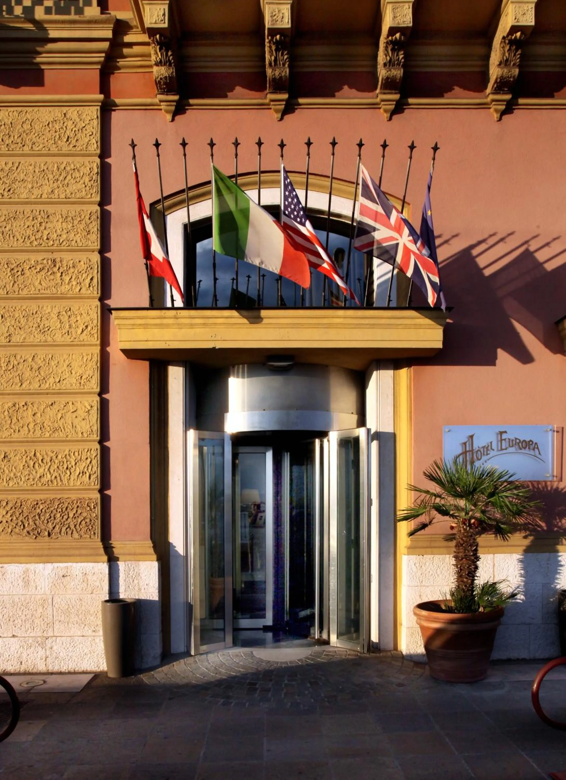 Facade/entrance in Hotel Europa