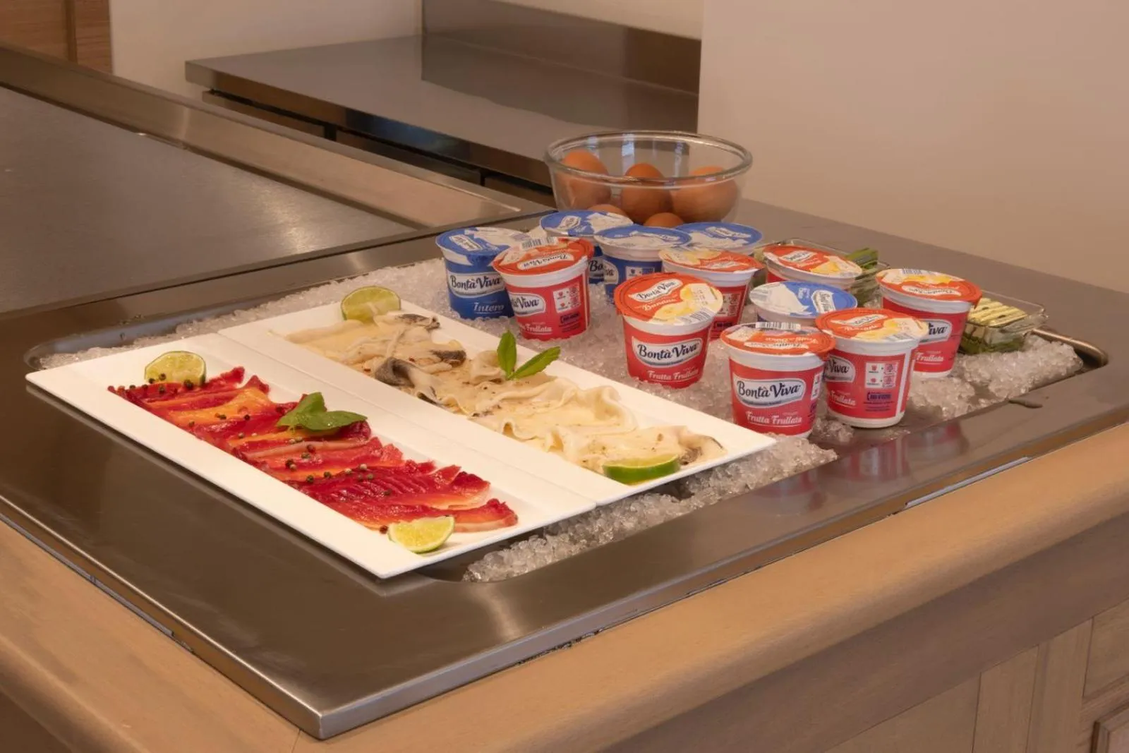 Buffet breakfast in Hotel Europa