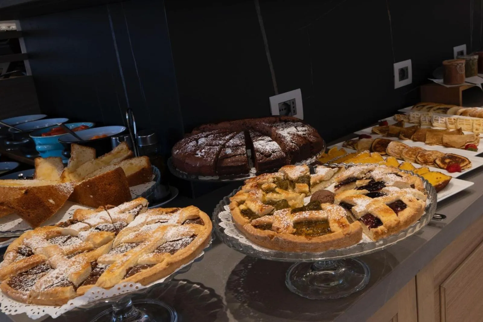 Buffet breakfast in Hotel Europa