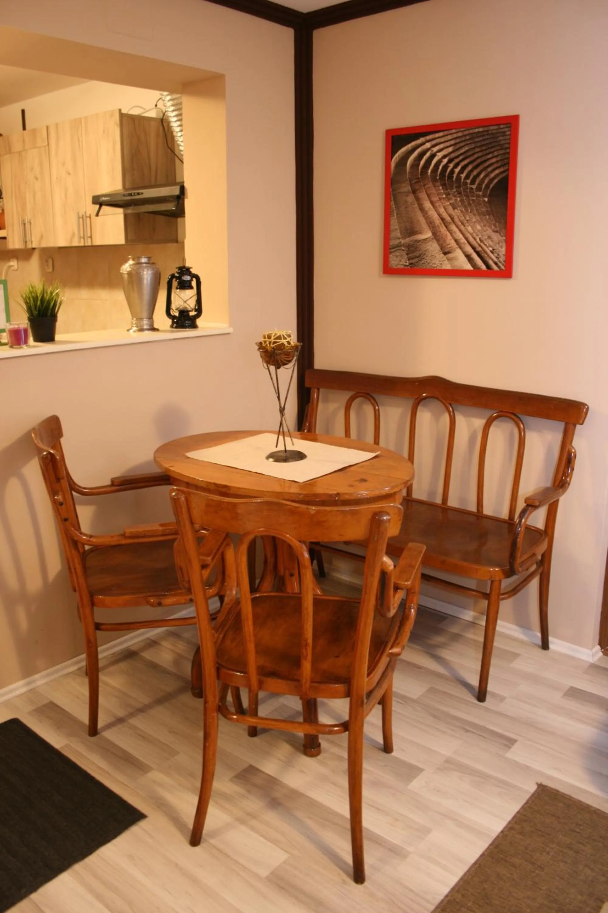 Seating area in Lukanov Apartments & Guest Rooms