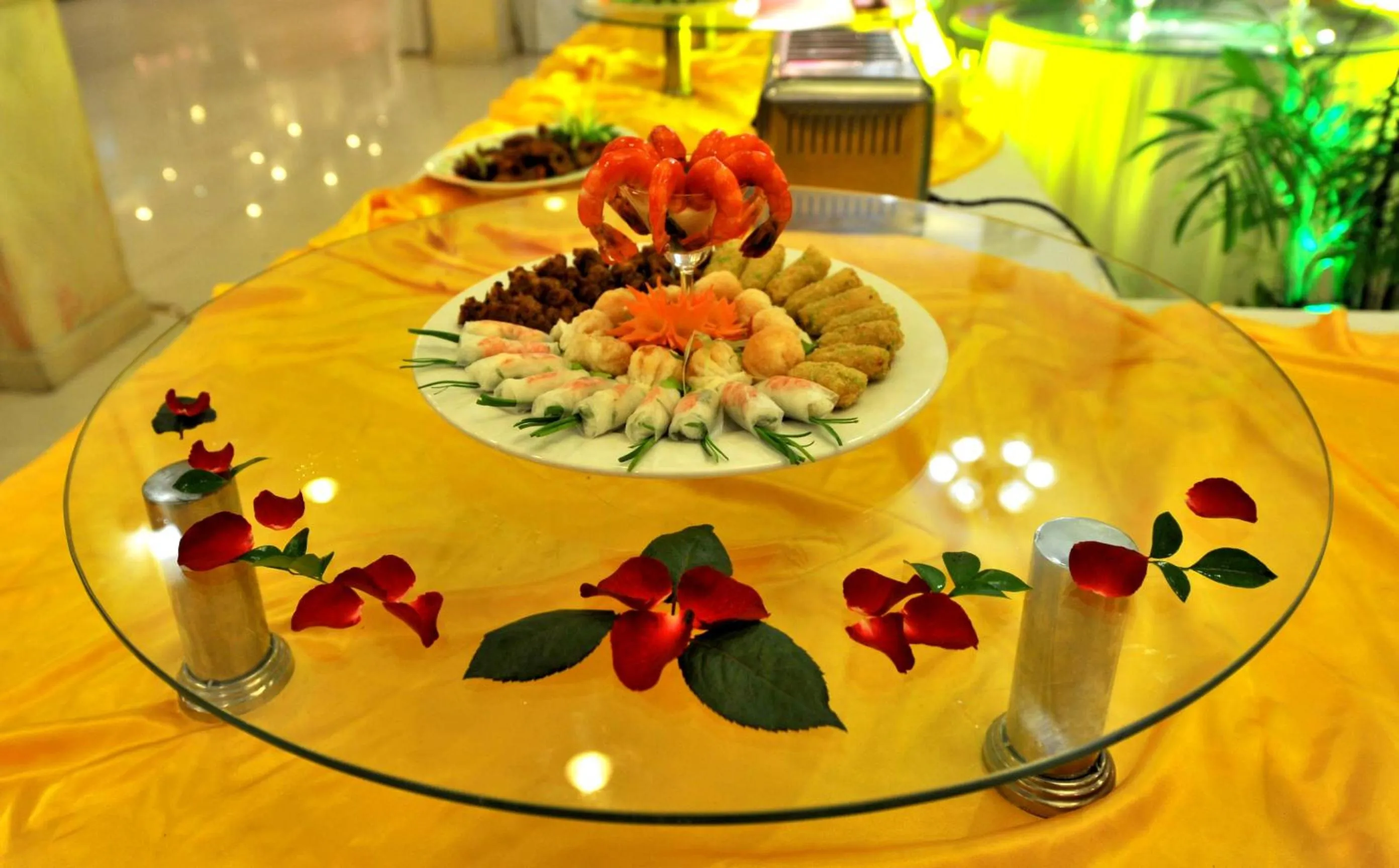 Food close-up in Sai Gon Kim Lien Hotel Vinh City