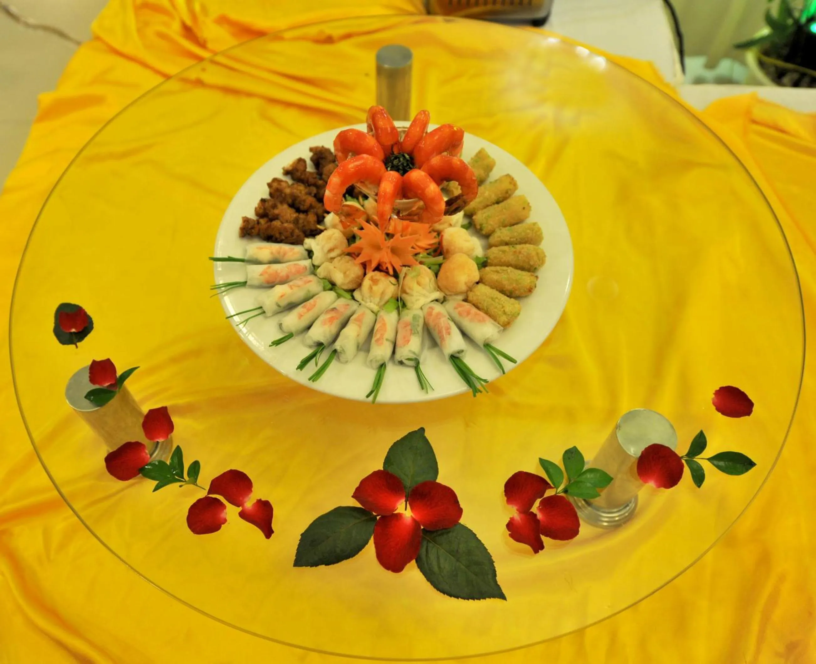 Food close-up in Sai Gon Kim Lien Hotel Vinh City