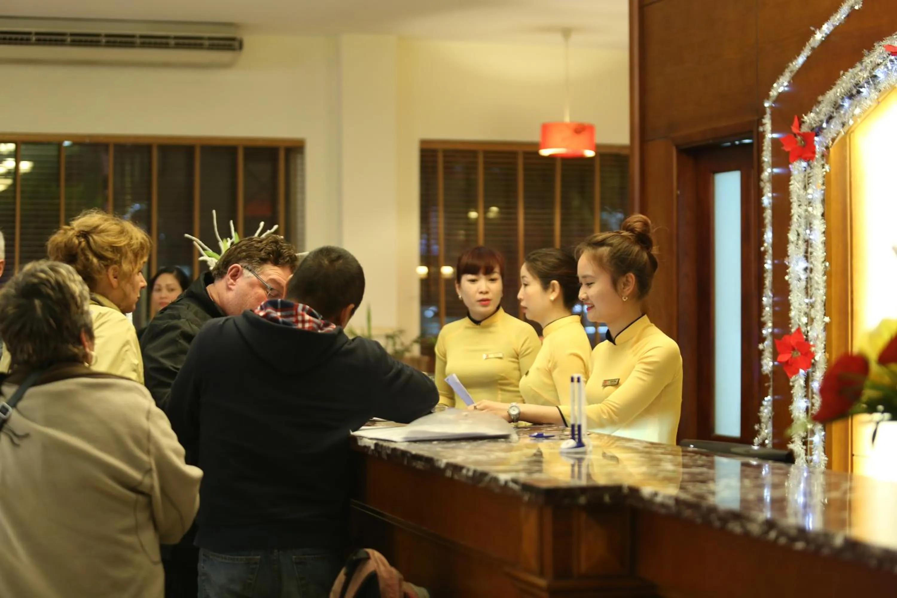 Lobby or reception in Sai Gon Kim Lien Hotel Vinh City