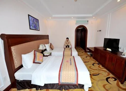 Bed in Sai Gon Kim Lien Hotel Vinh City