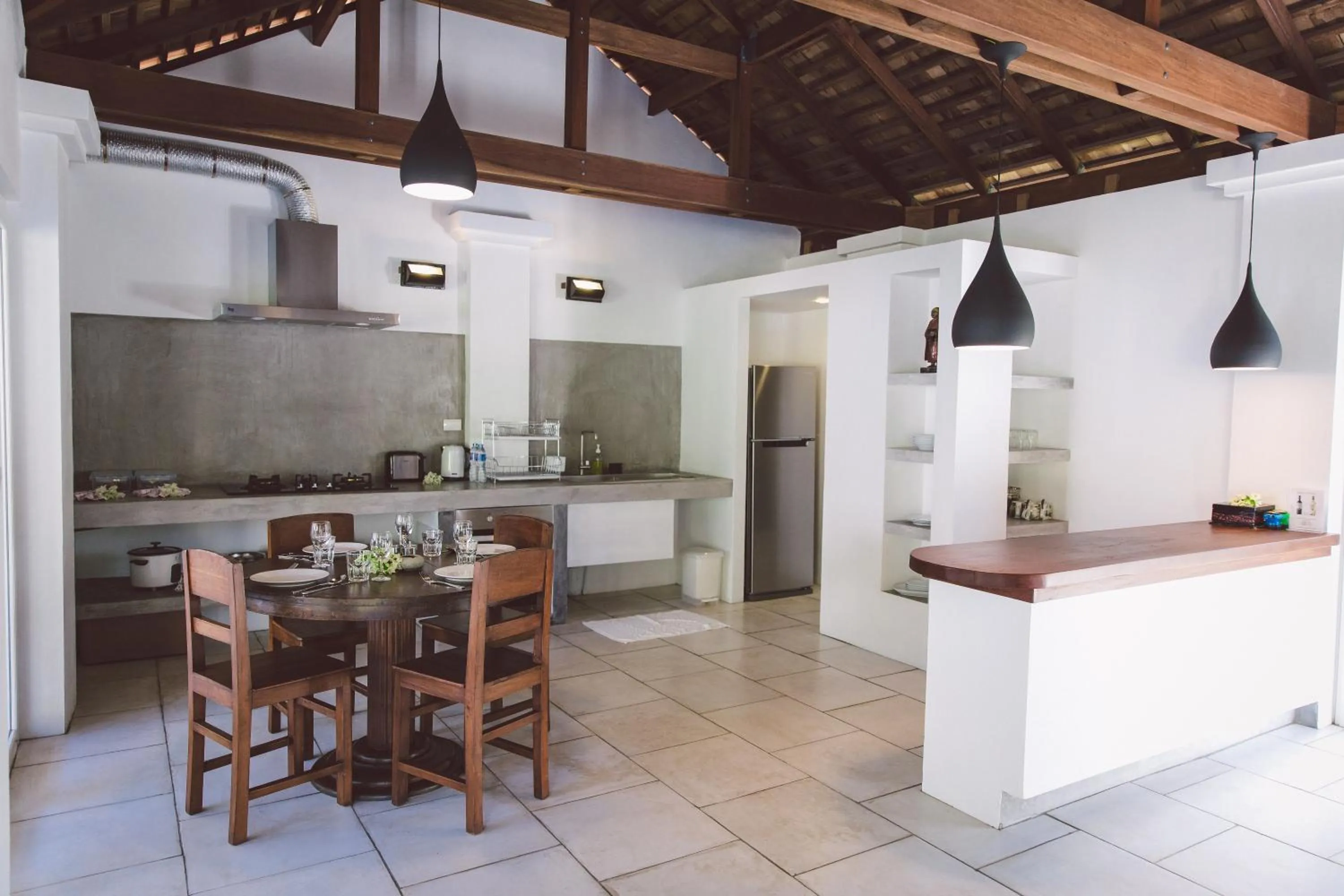 Kitchen or kitchenette in Koyao Bay Pavilions - Beach Resort and Pool Villas