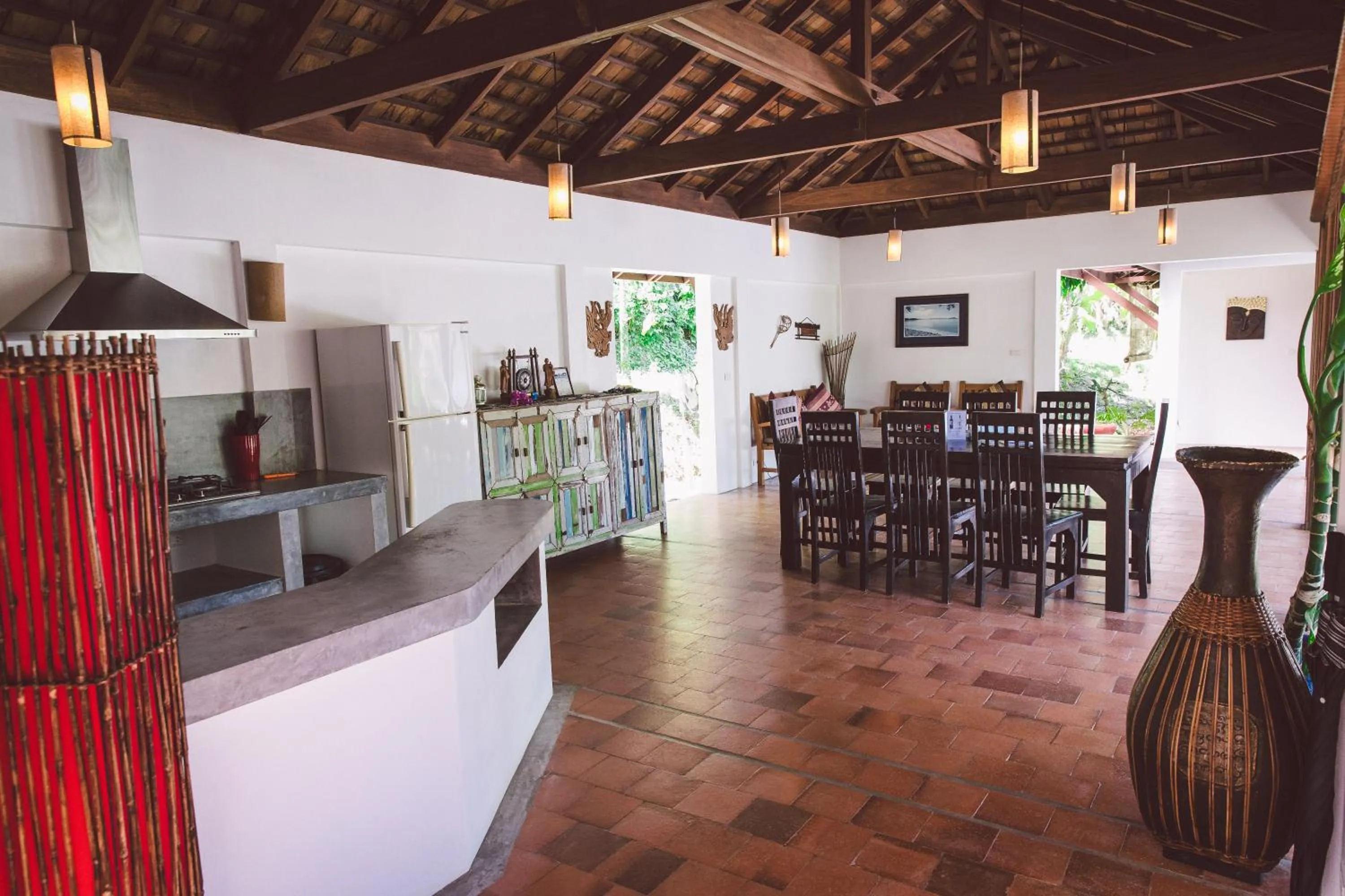 Kitchen or kitchenette in Koyao Bay Pavilions - Beach Resort and Pool Villas