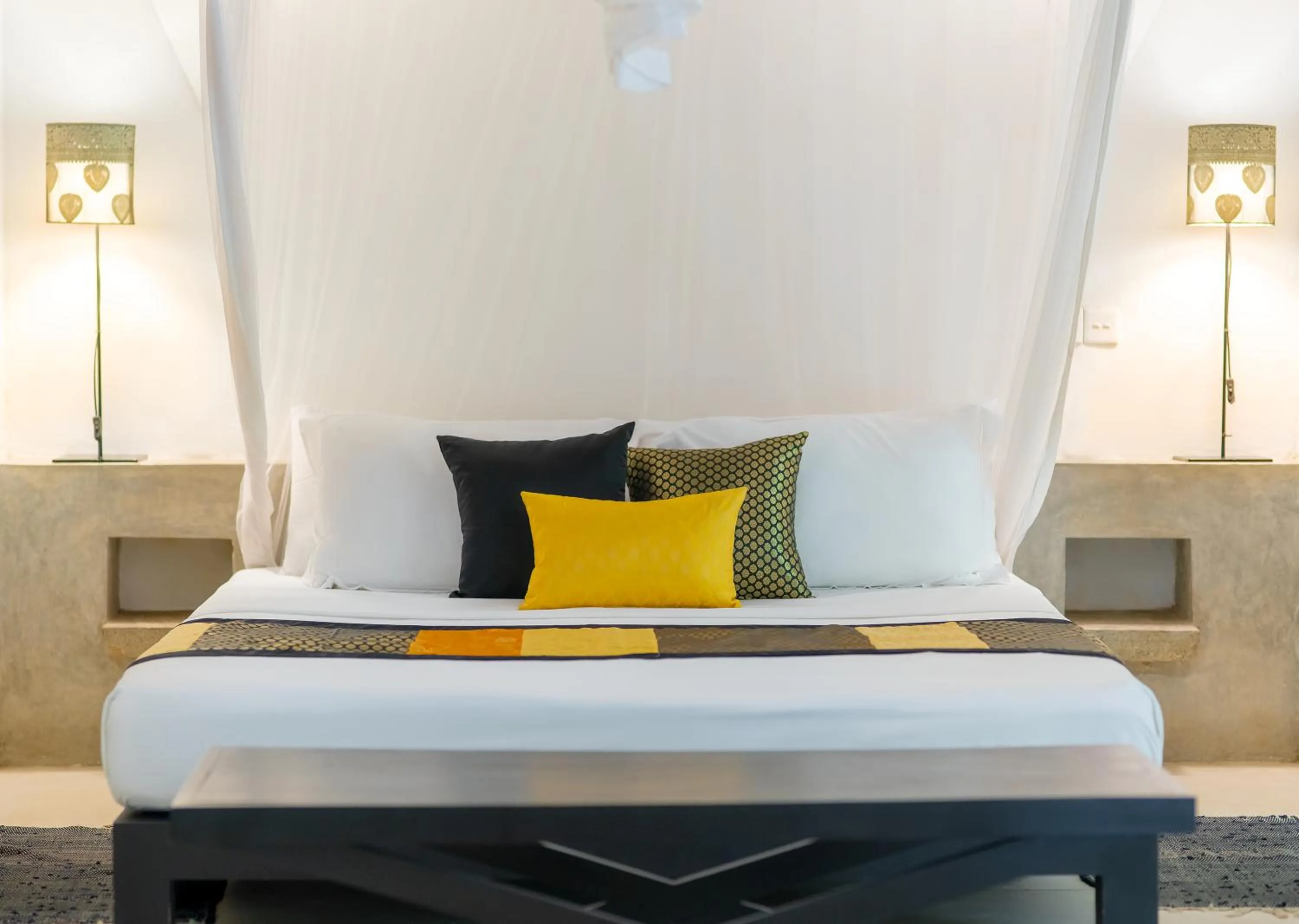 Bed in The Kandy House