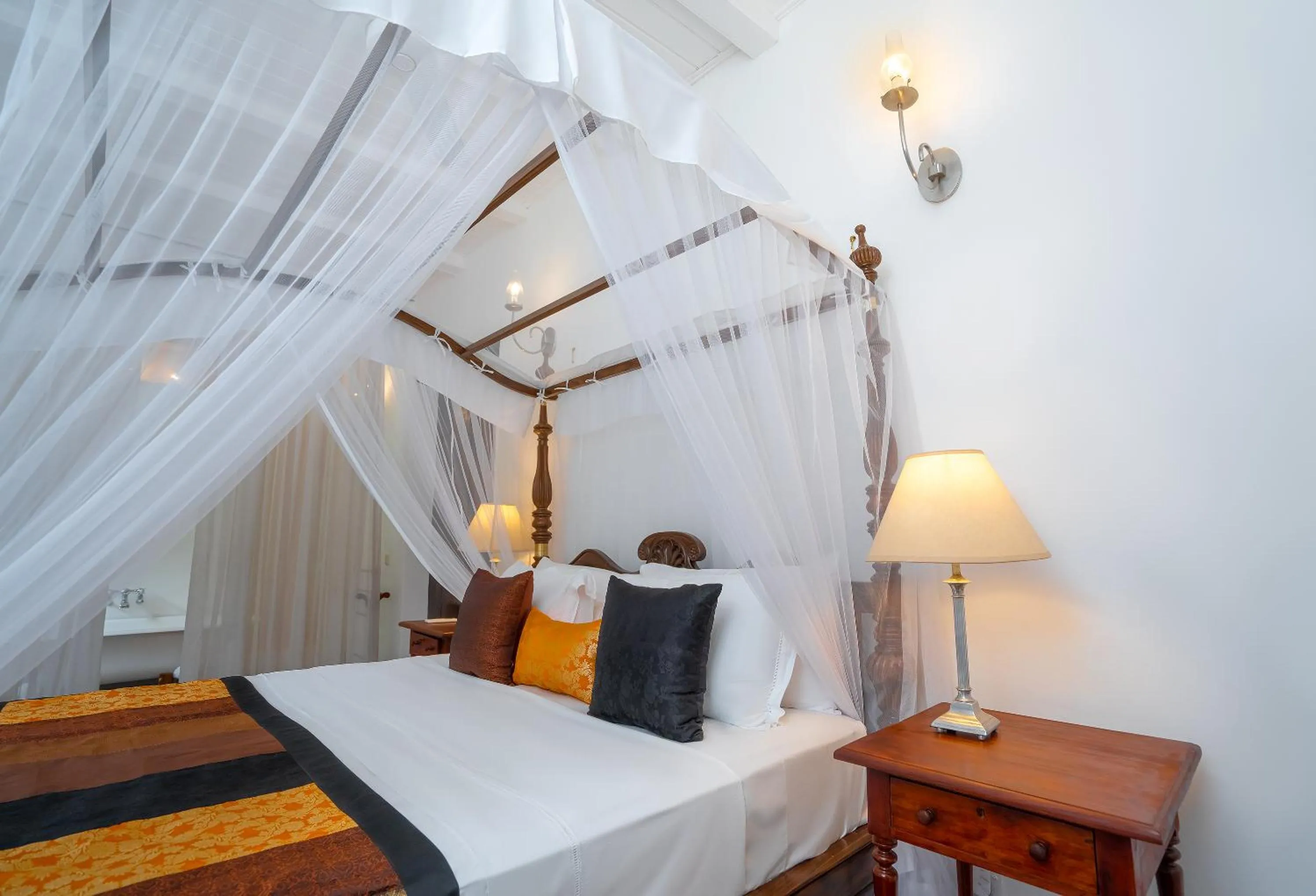 Bed in The Kandy House