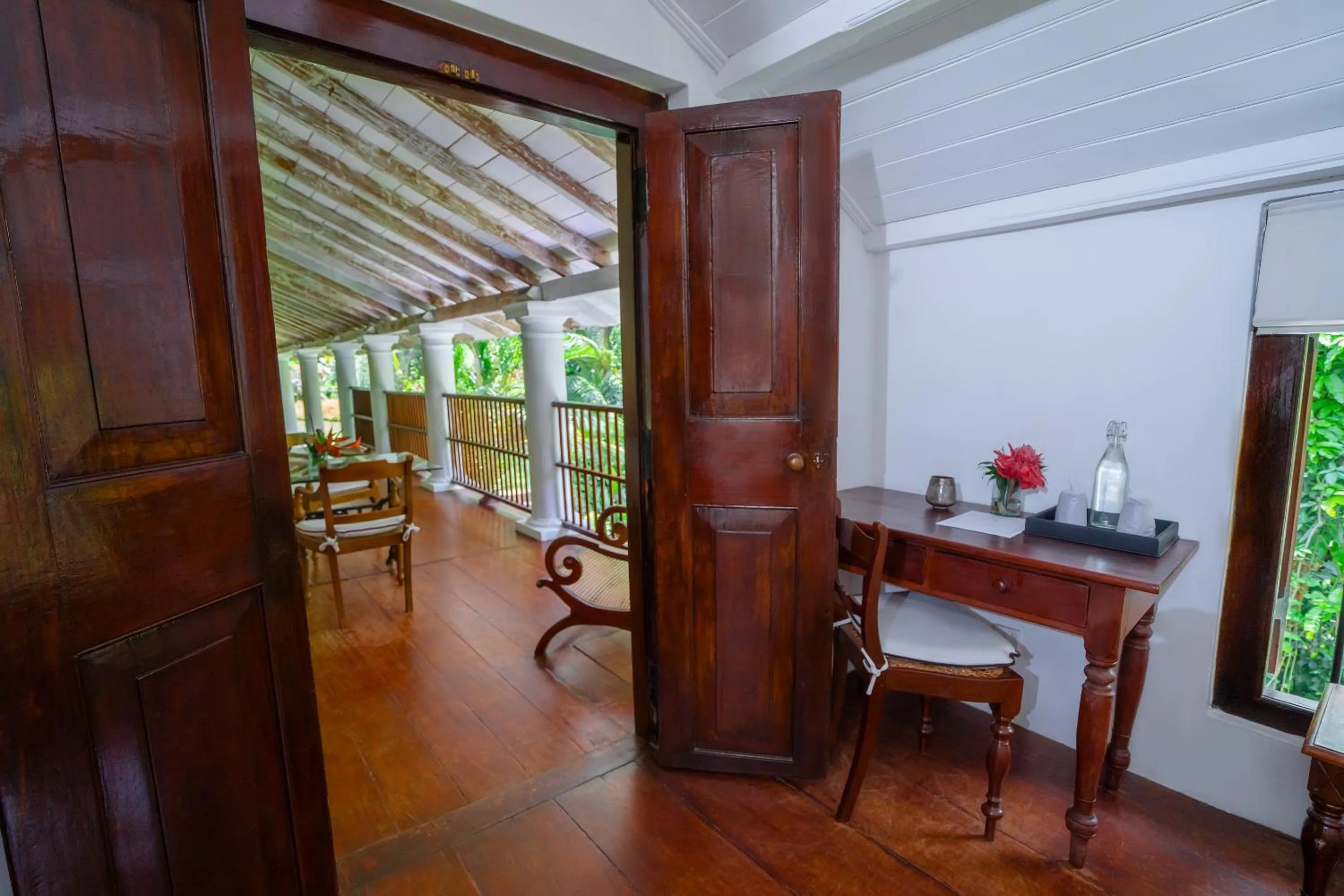 Seating area in The Kandy House