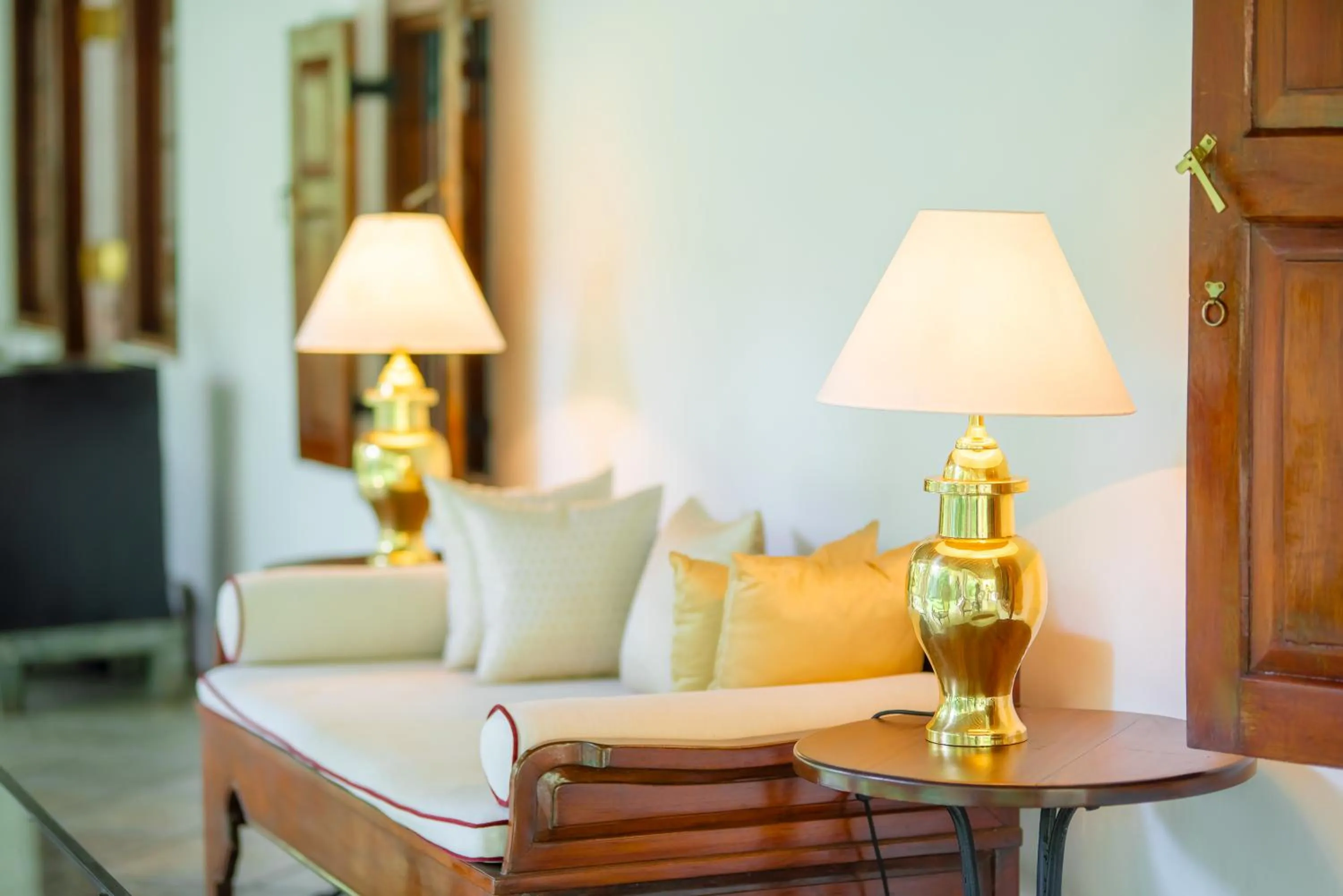 Seating area in The Kandy House