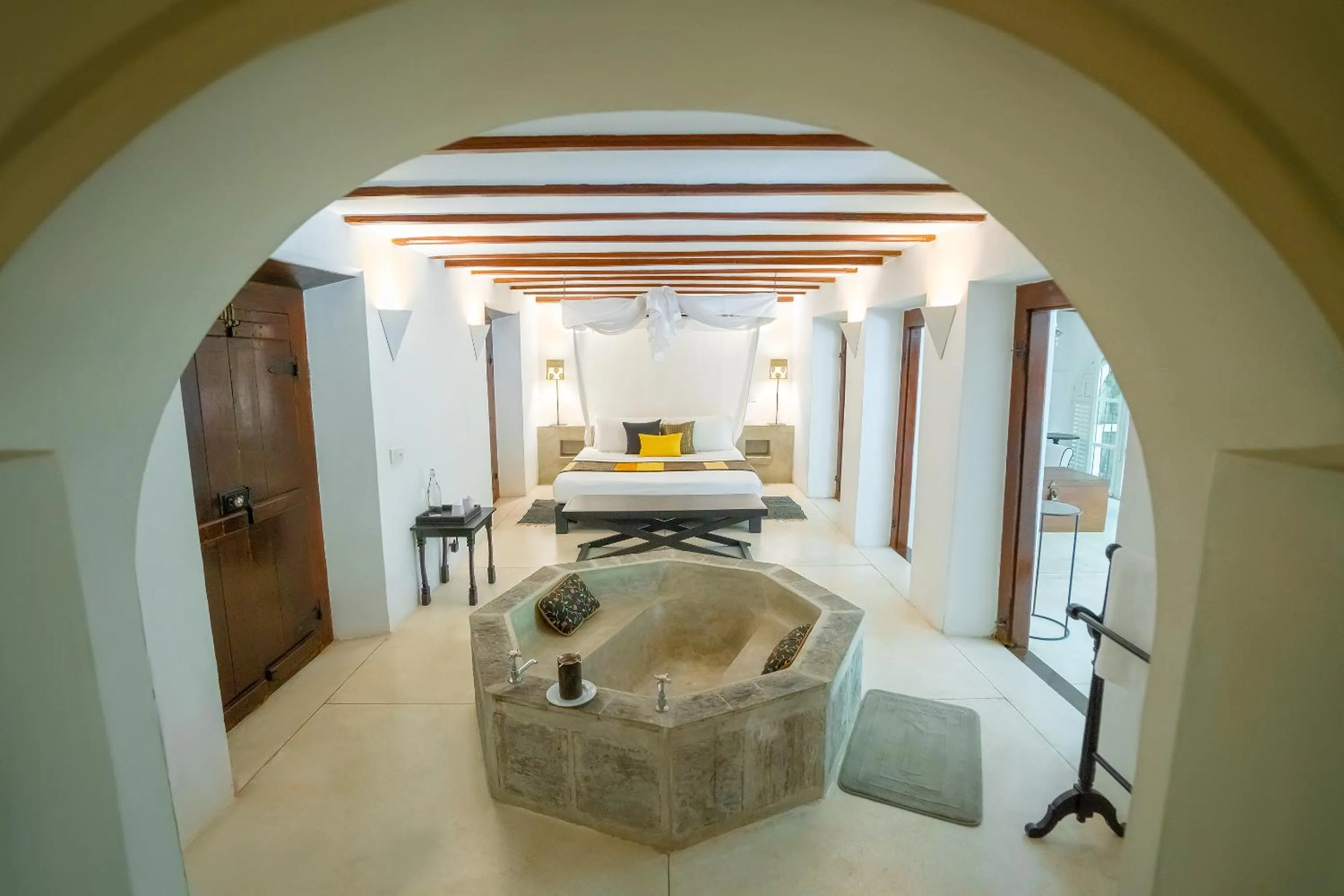 Bed in The Kandy House