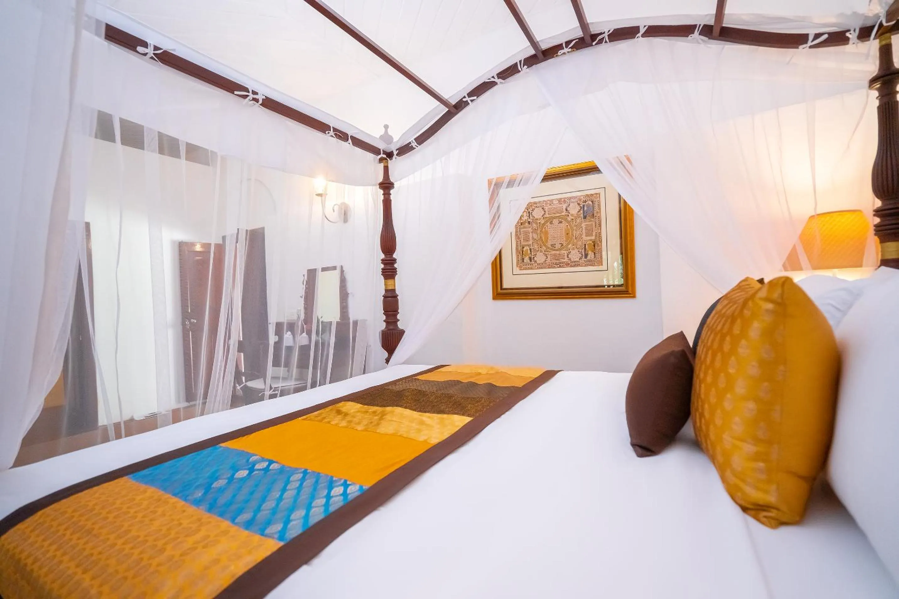 Bed in The Kandy House