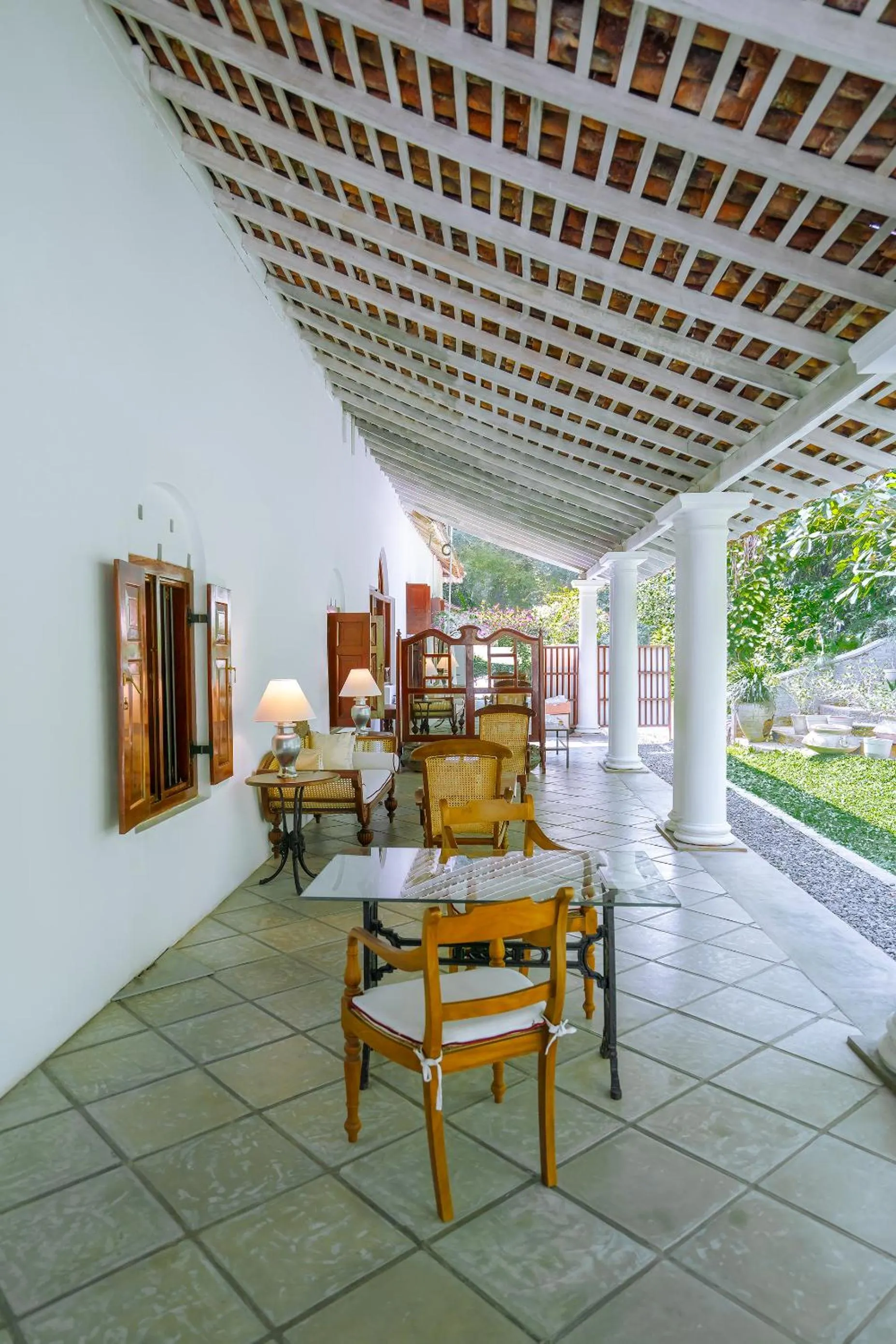 Patio in The Kandy House