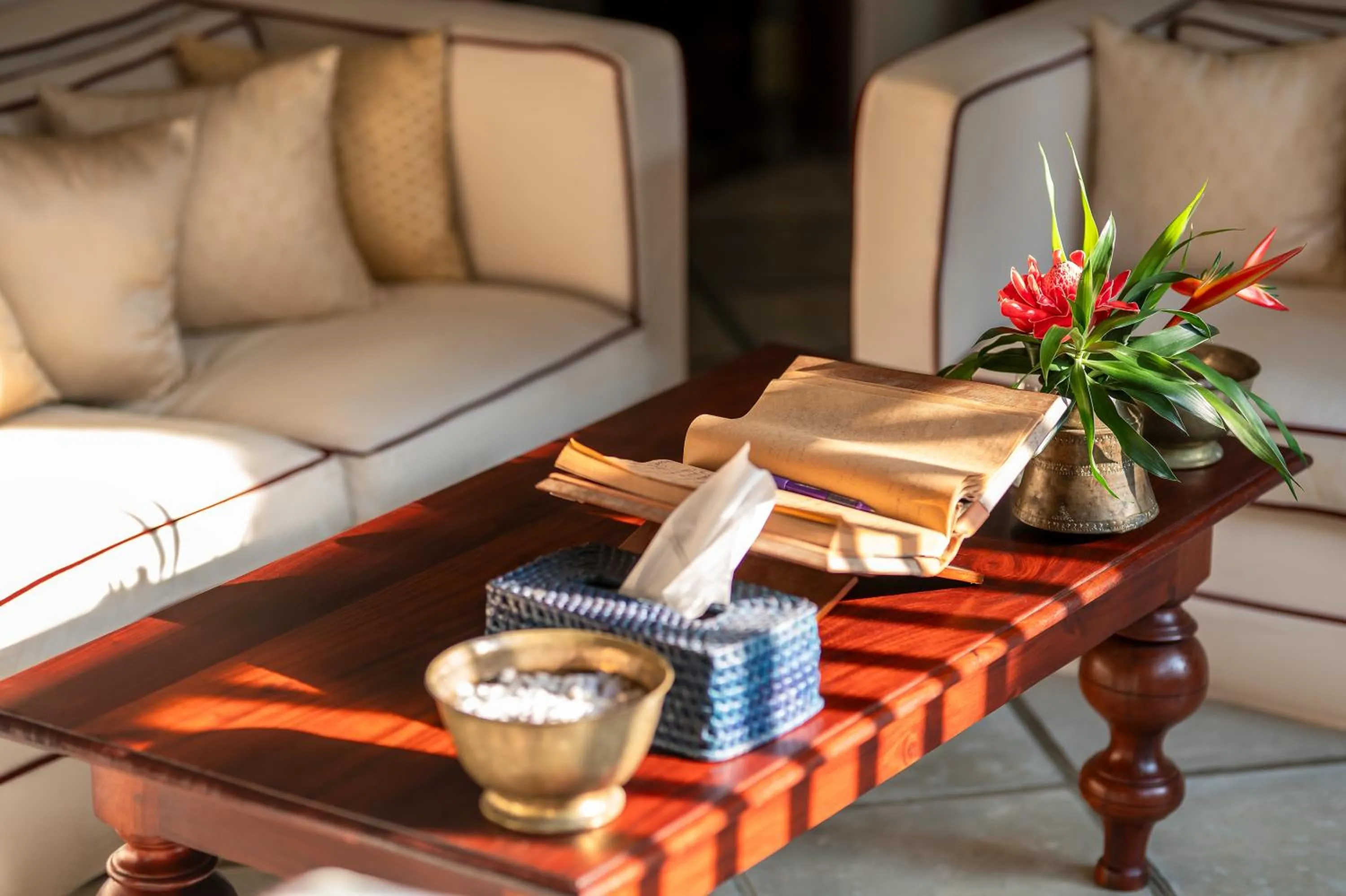 Decorative detail in The Kandy House