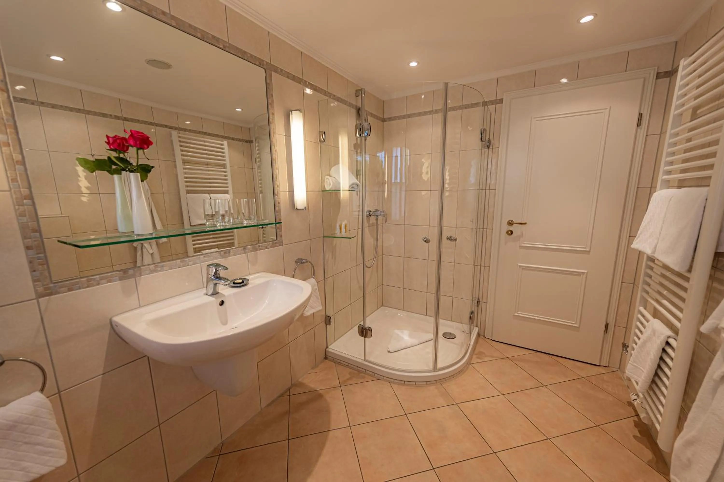 Bathroom in Strandhotel Fontana