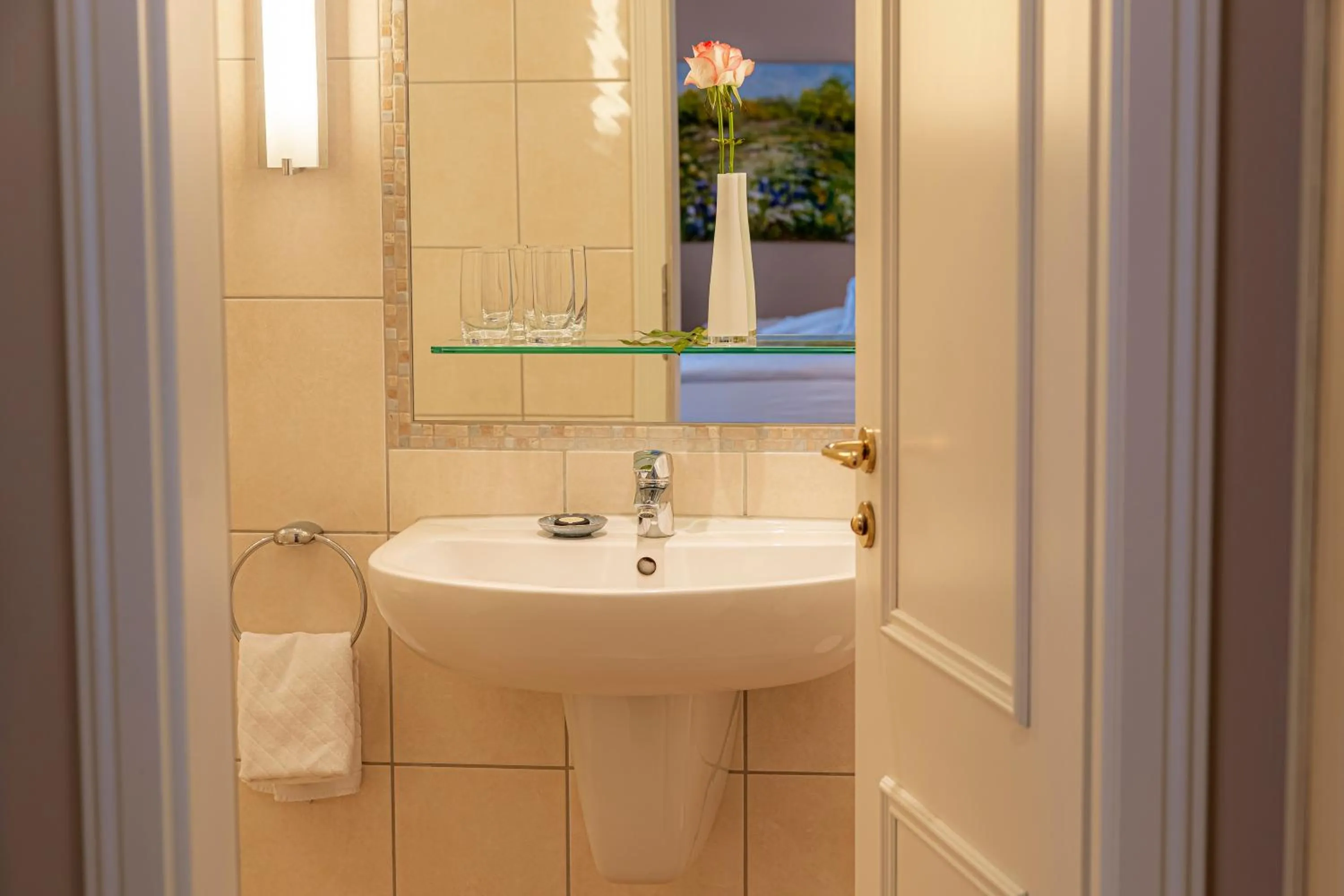 Bathroom in Strandhotel Fontana