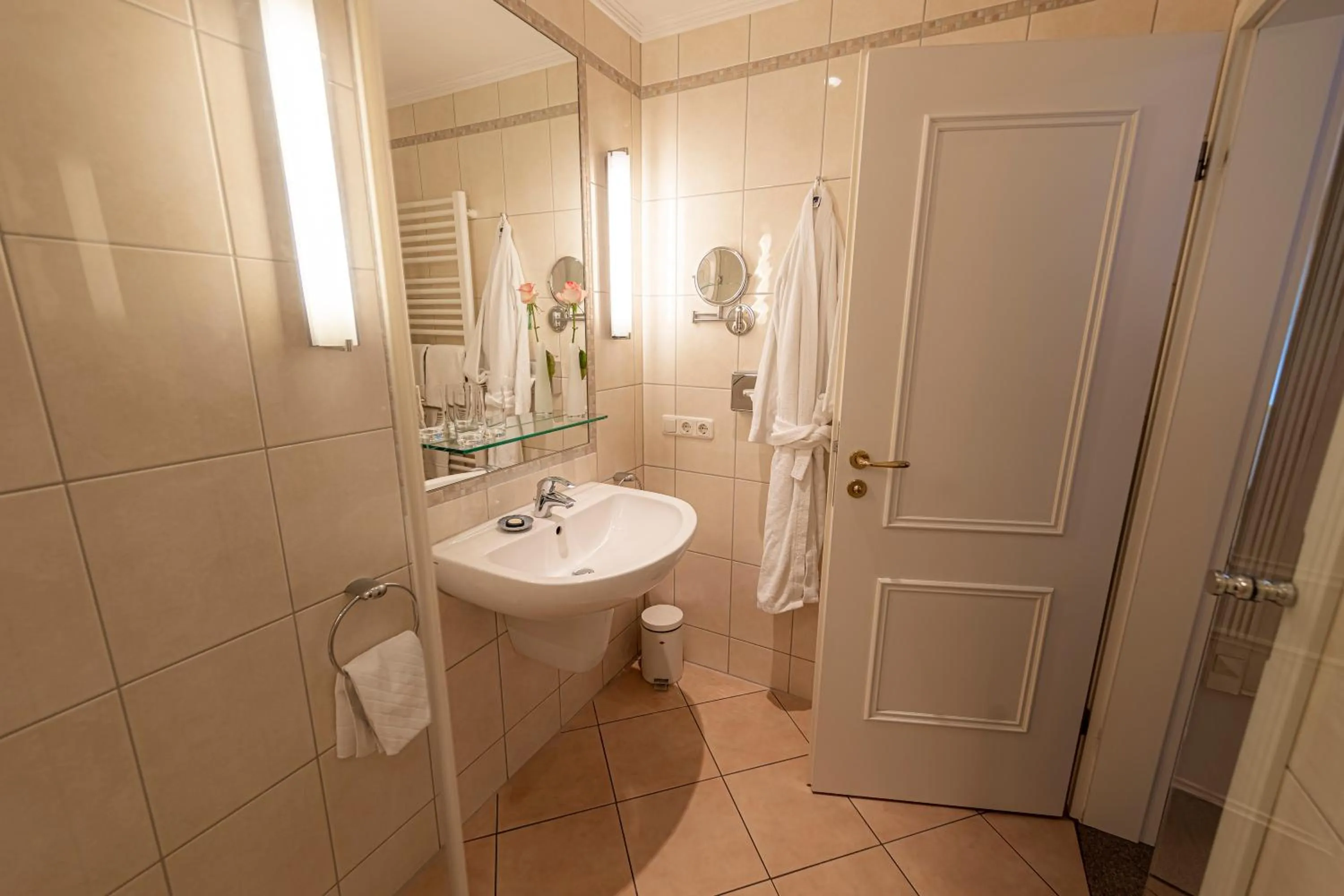 Bathroom in Strandhotel Fontana