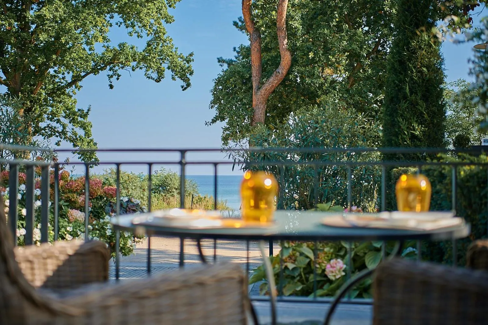 Restaurant/places to eat in Strandhotel Fontana