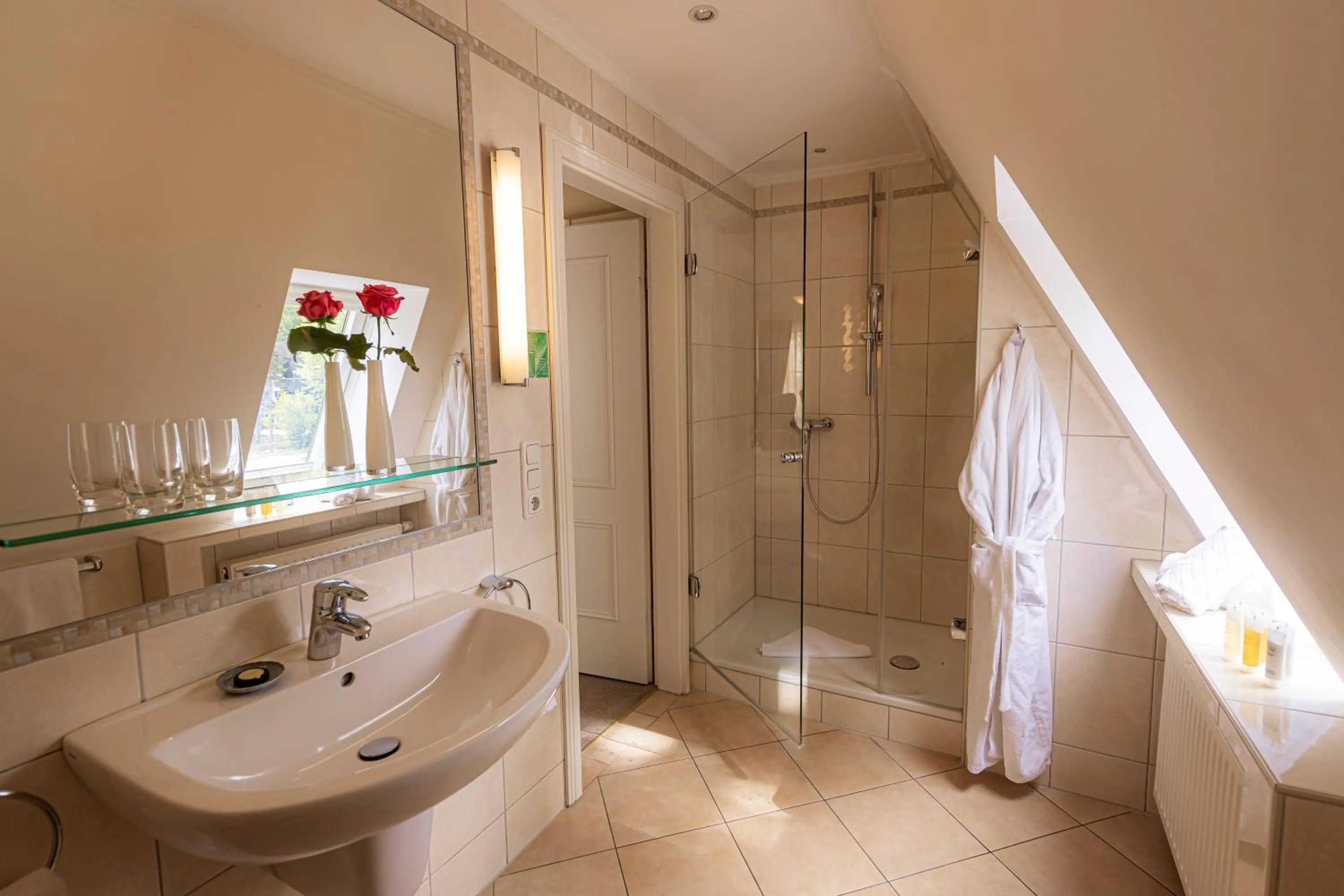 Bathroom in Strandhotel Fontana