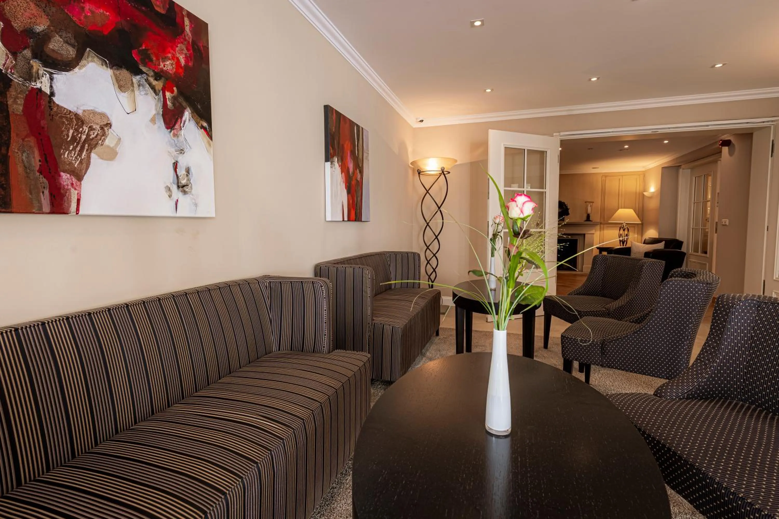 Lobby or reception in Strandhotel Fontana