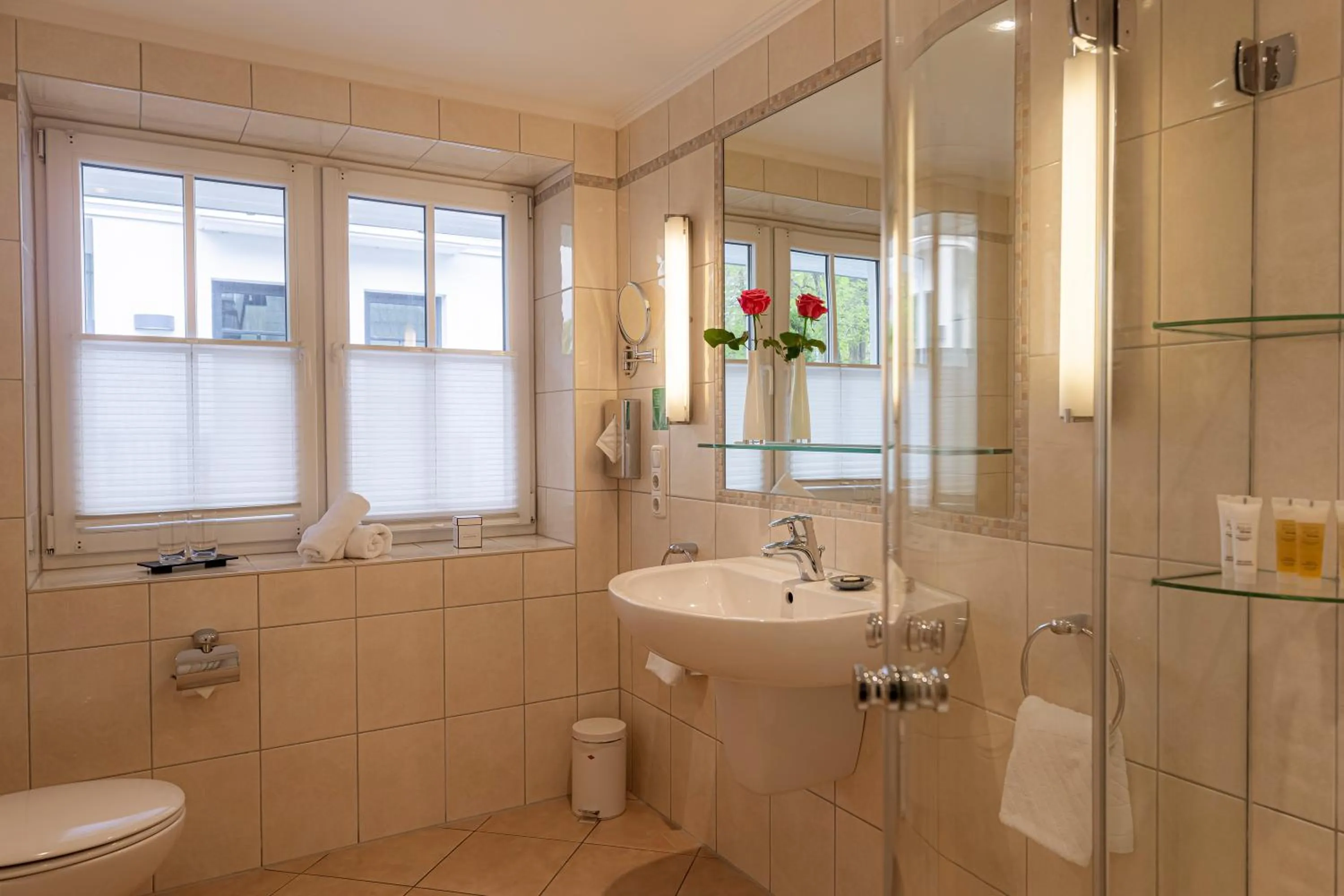 Bathroom in Strandhotel Fontana