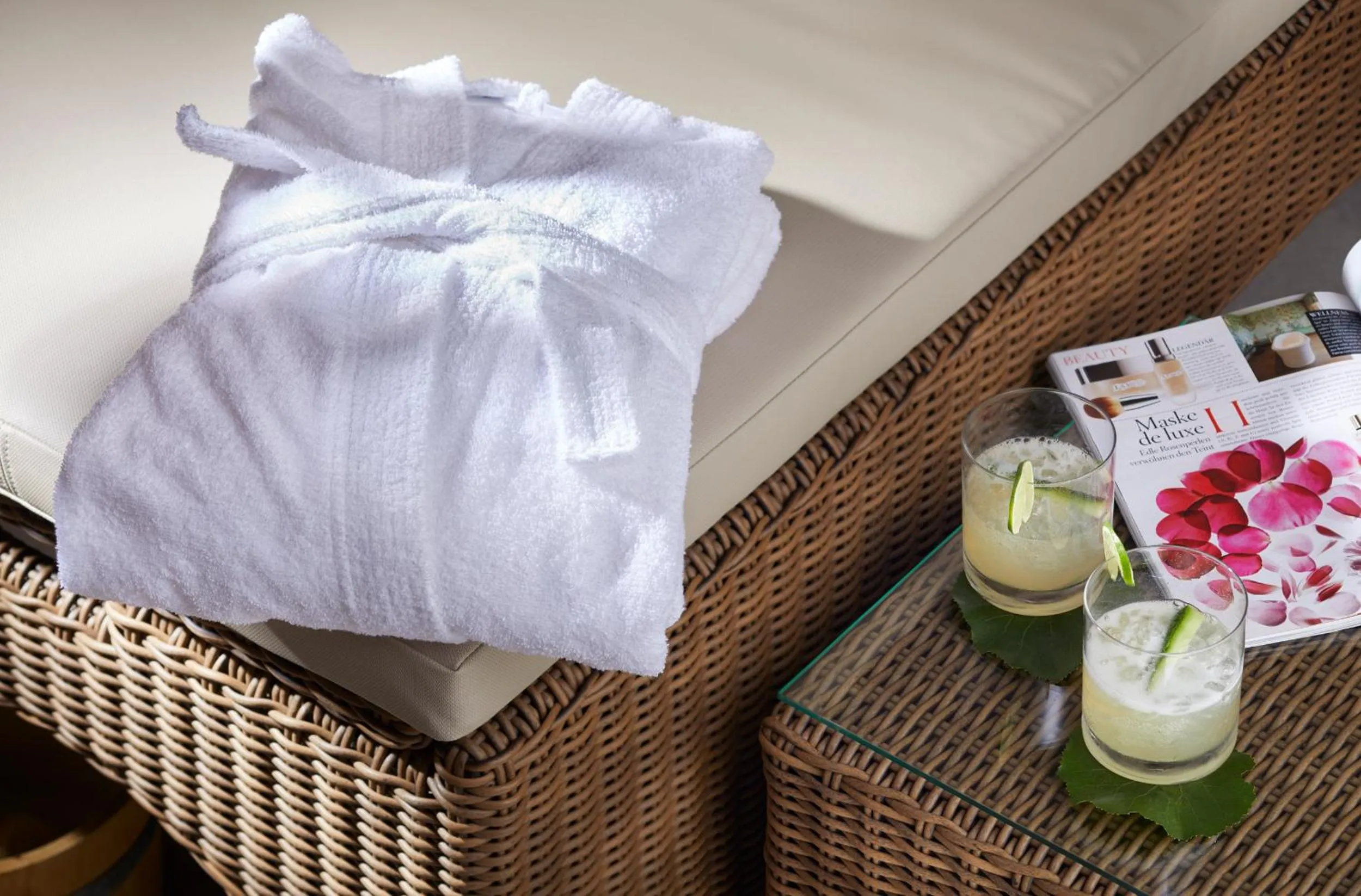 Sauna in Strandhotel Fontana