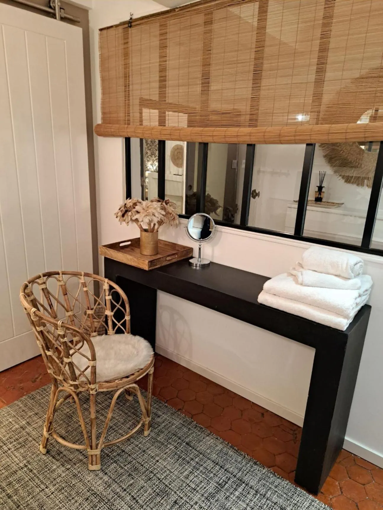 Bed in Hôtel Le Patio de Sophie