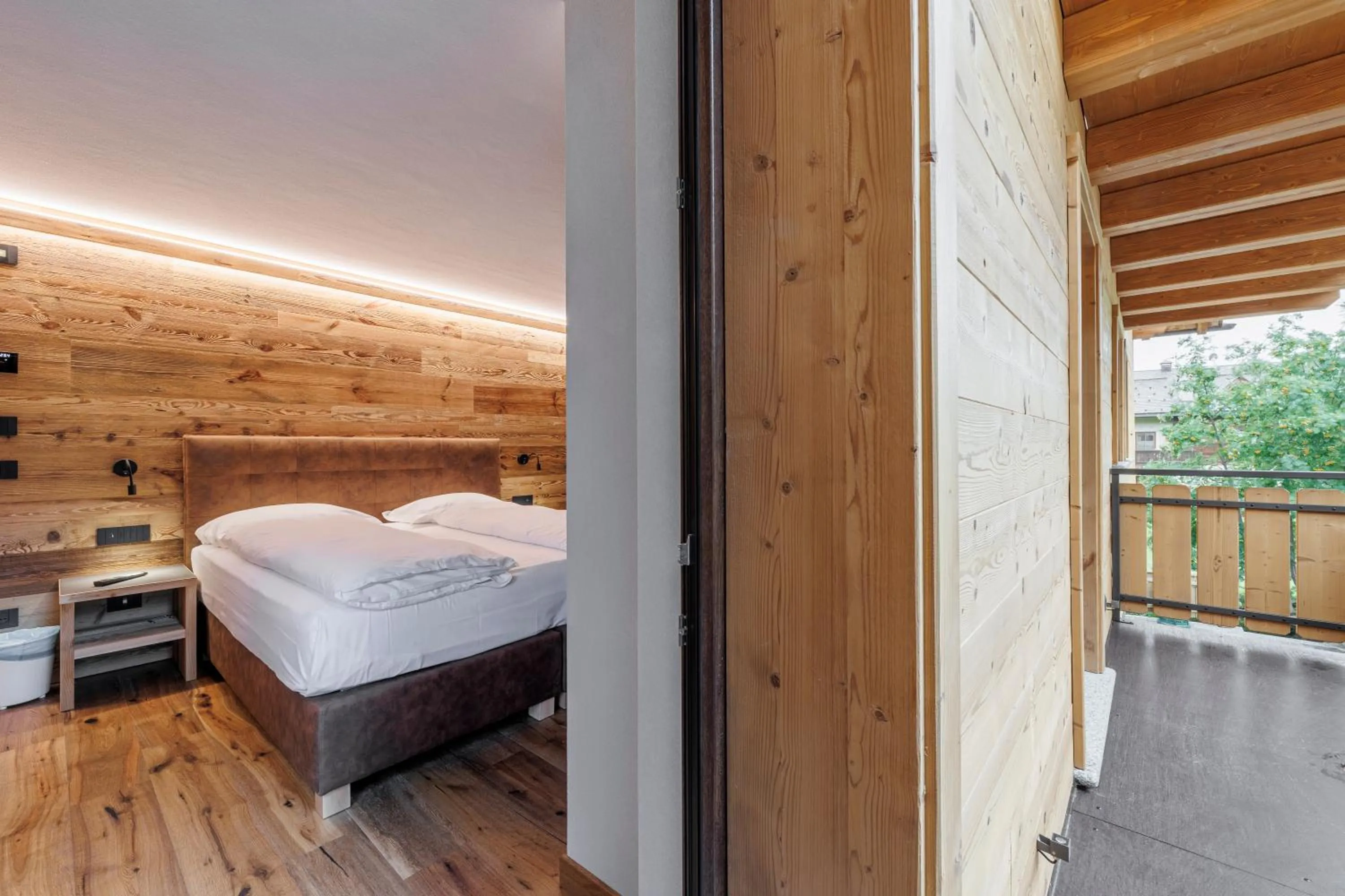 Bed in Steinbock B&B - Apartaments