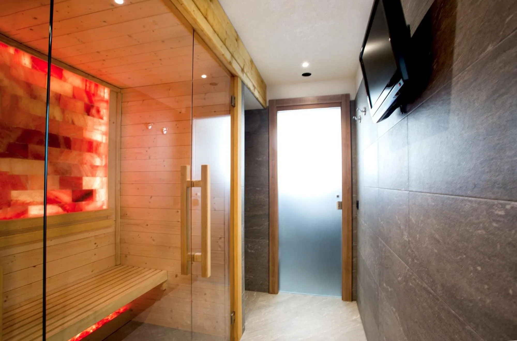 Sauna in Steinbock B&B - Apartaments