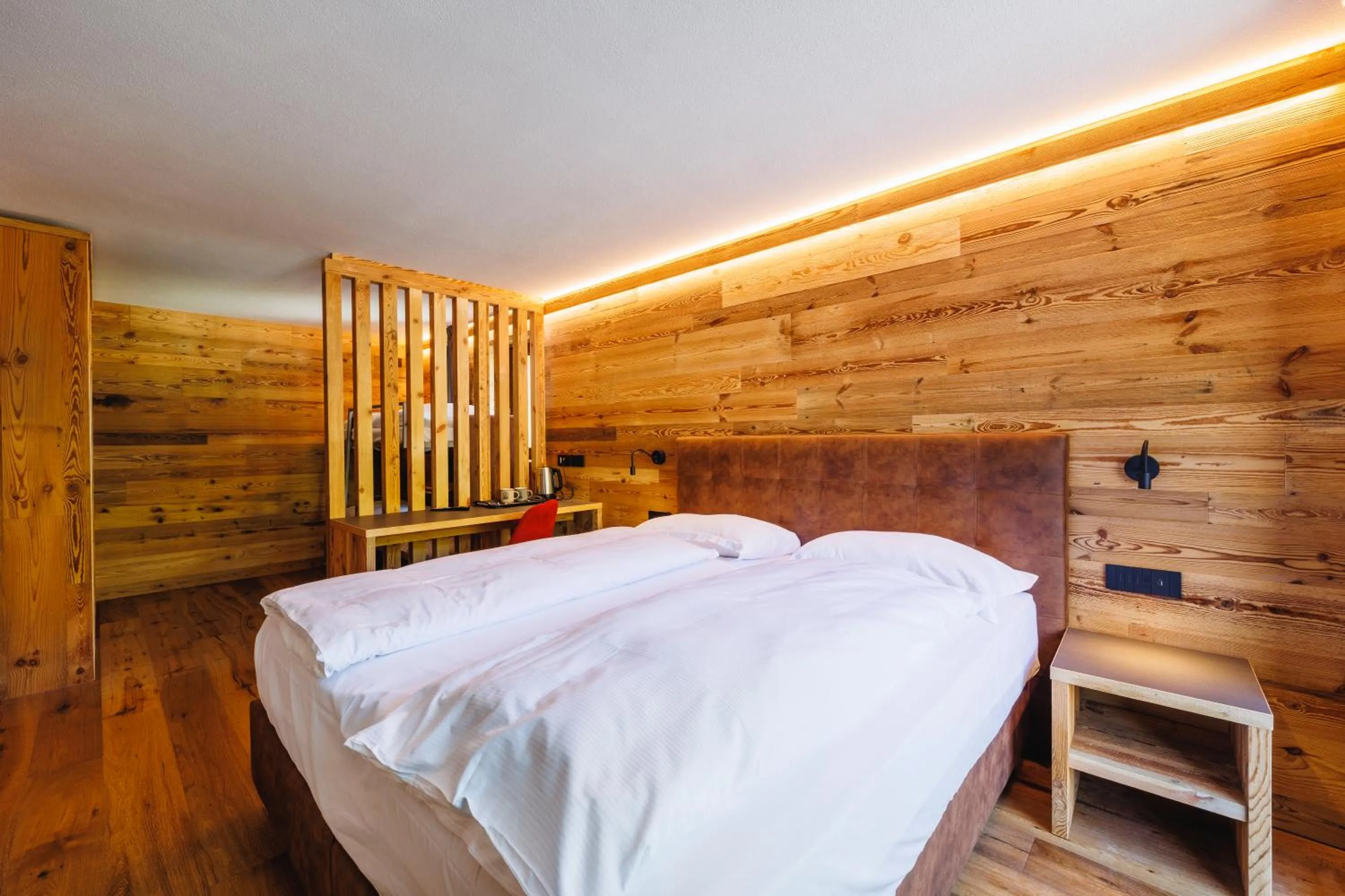 Bed in Steinbock B&B - Apartaments