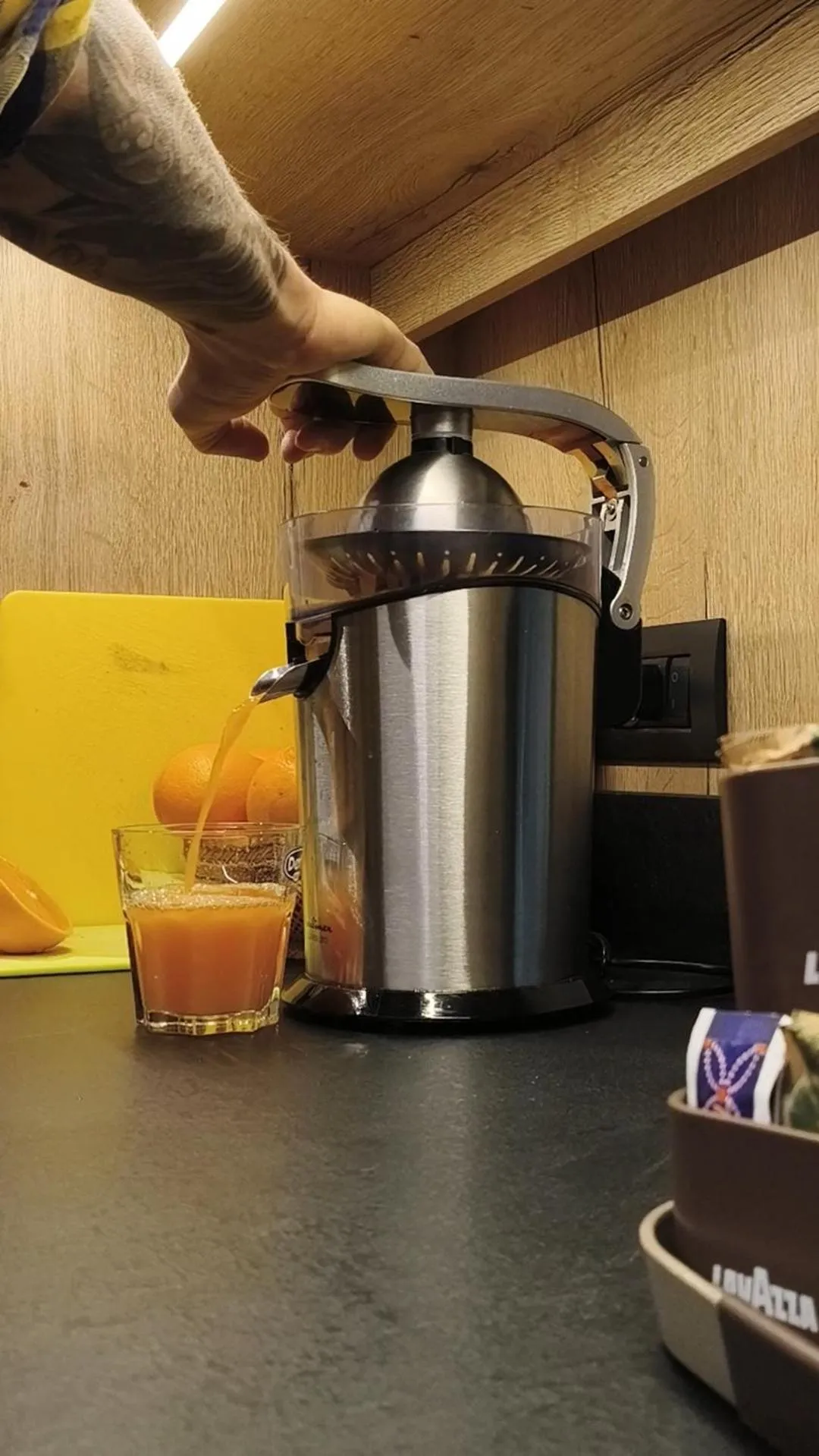 Coffee/tea facilities in Steinbock B&B - Apartaments