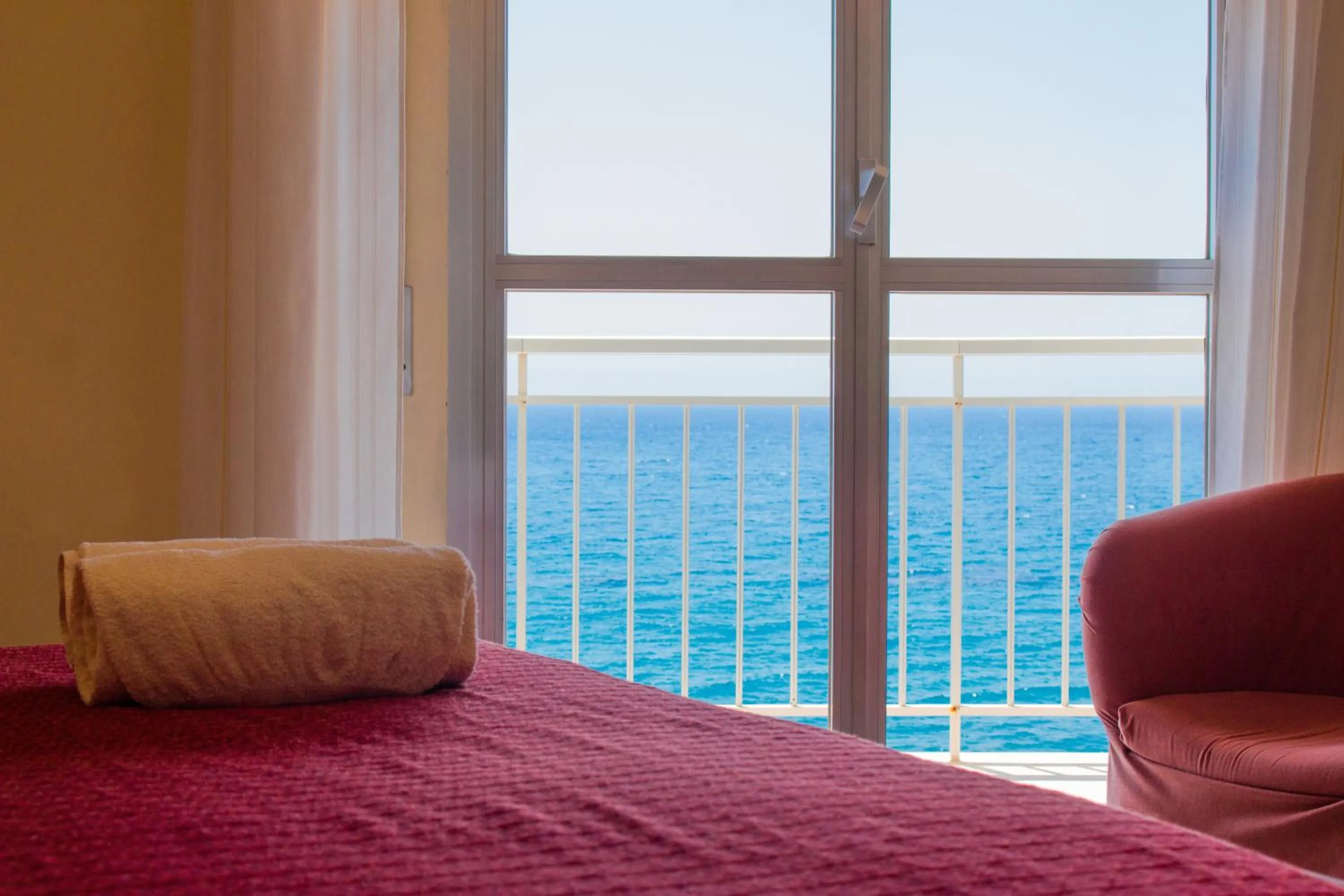 Bed in Hotel Il Girasole