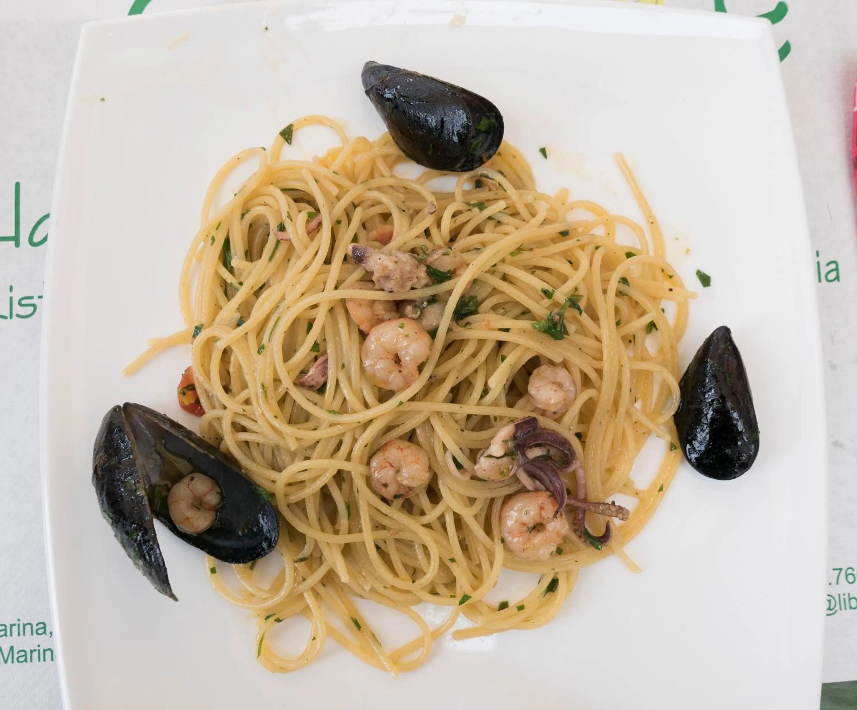 Food close-up in Hotel Il Girasole