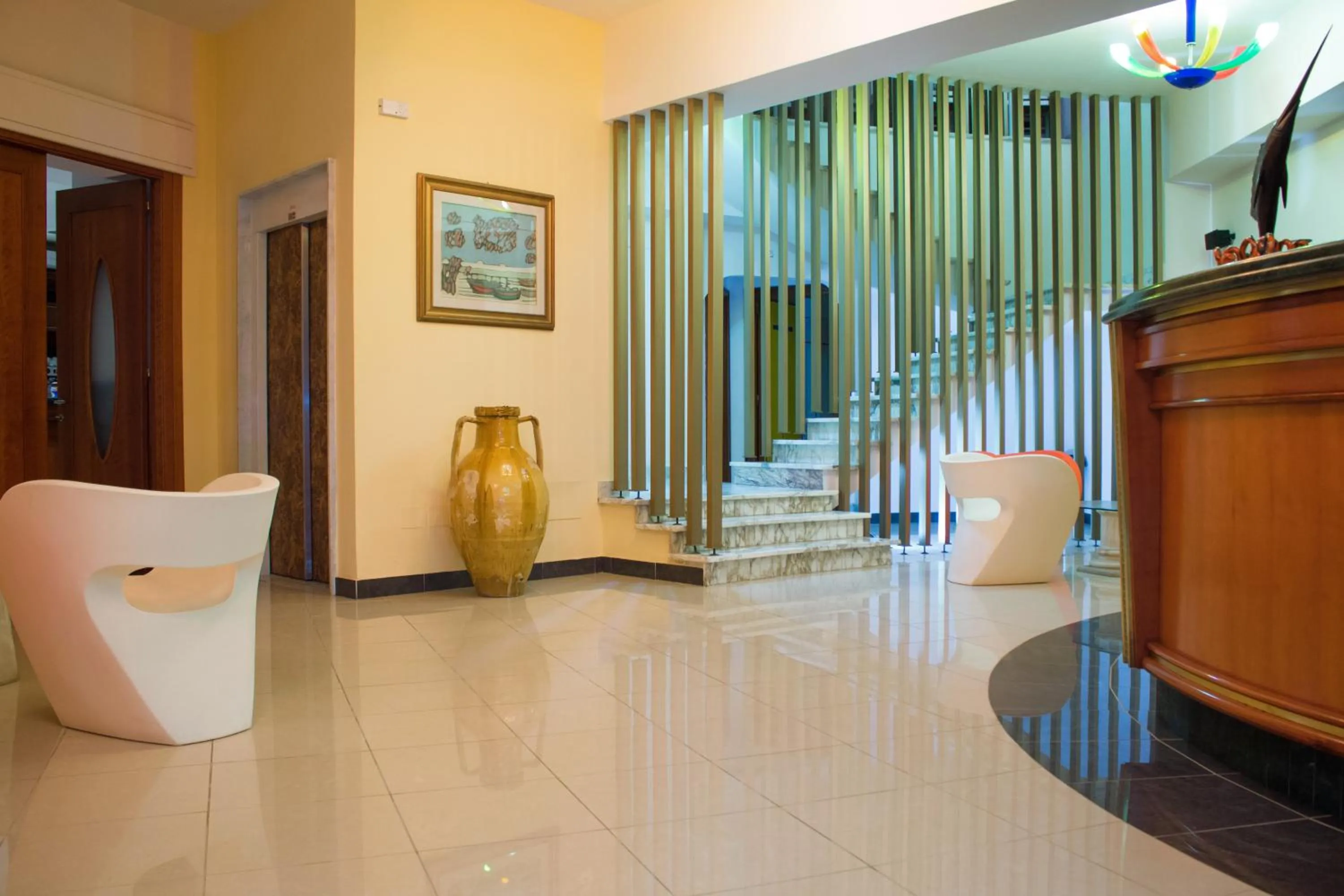 Lobby or reception in Hotel Il Girasole