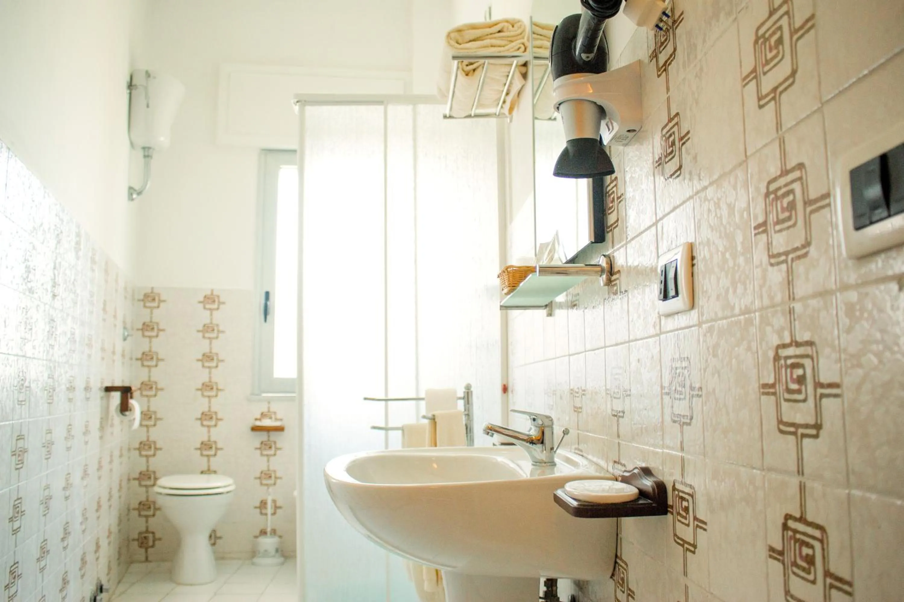 Bathroom in Hotel Il Girasole