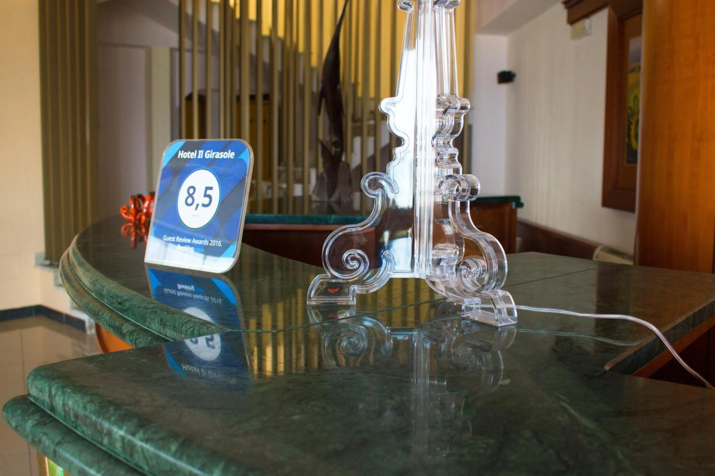 Lobby or reception in Hotel Il Girasole