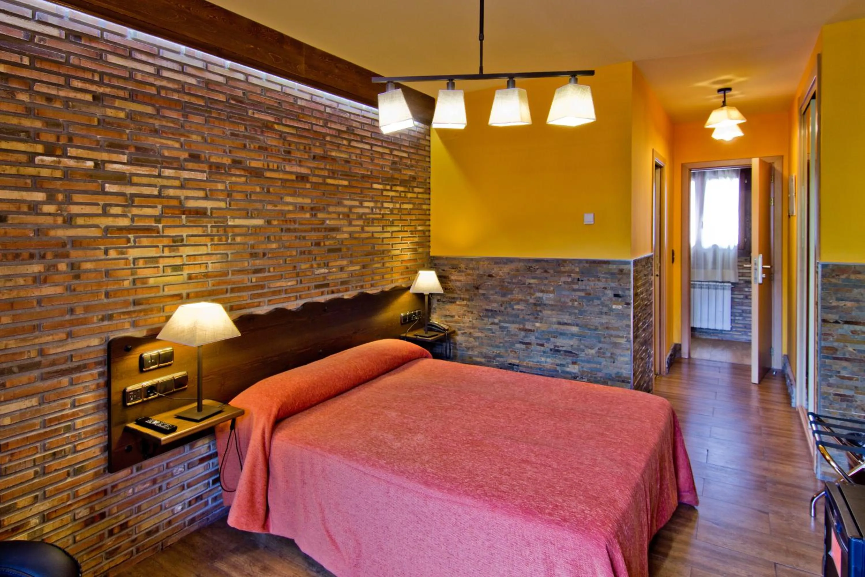 Bedroom, Bed in Hotel Doña Blanca