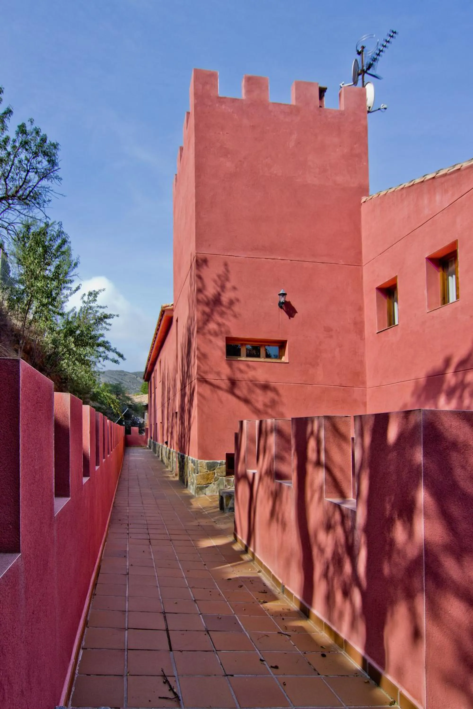 Facade/entrance in Hotel Doña Blanca
